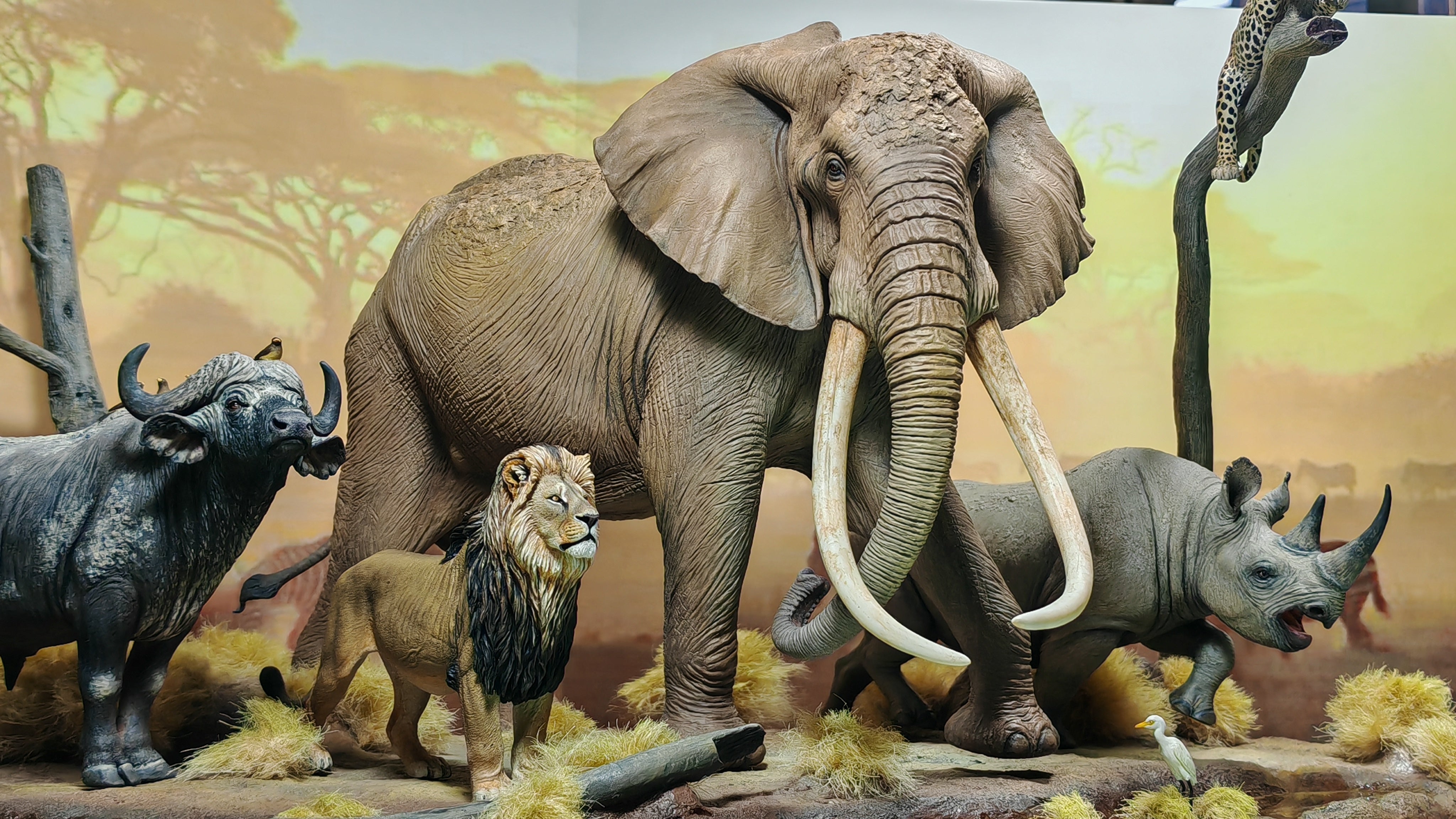 African Grand Scene Model