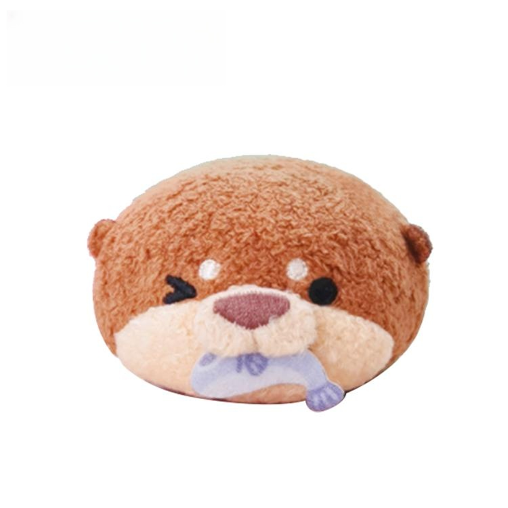 Otter Lying Down Plush Soft Animal Figure