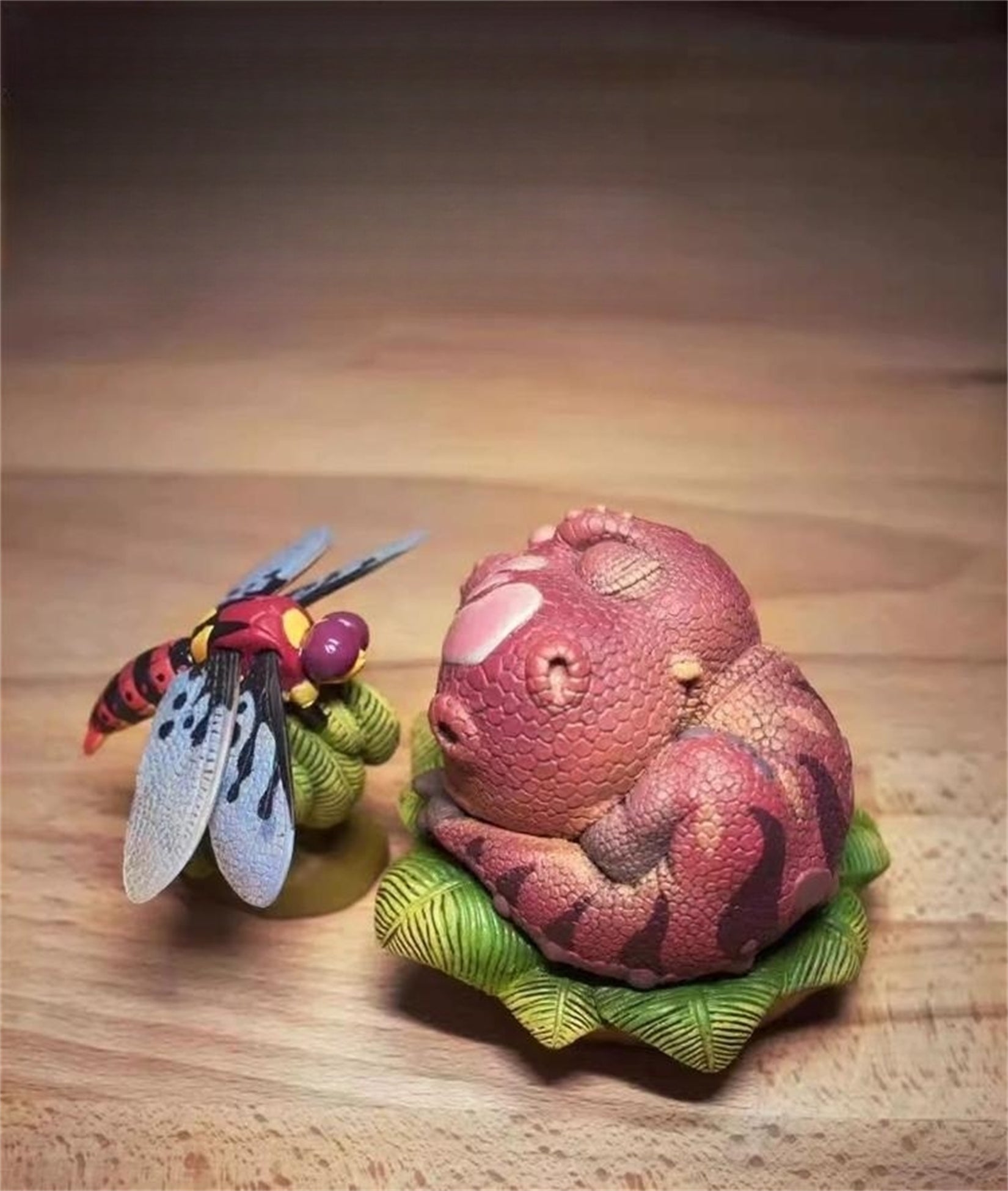 Sleeping Dinosaur Model Resin Scene Decor