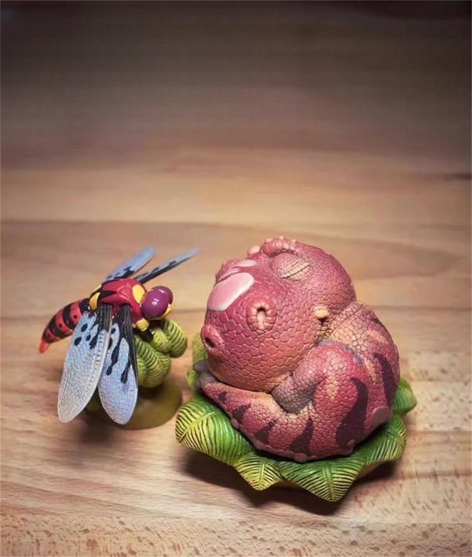 Sleeping Dinosaur Model Resin Scene Decor