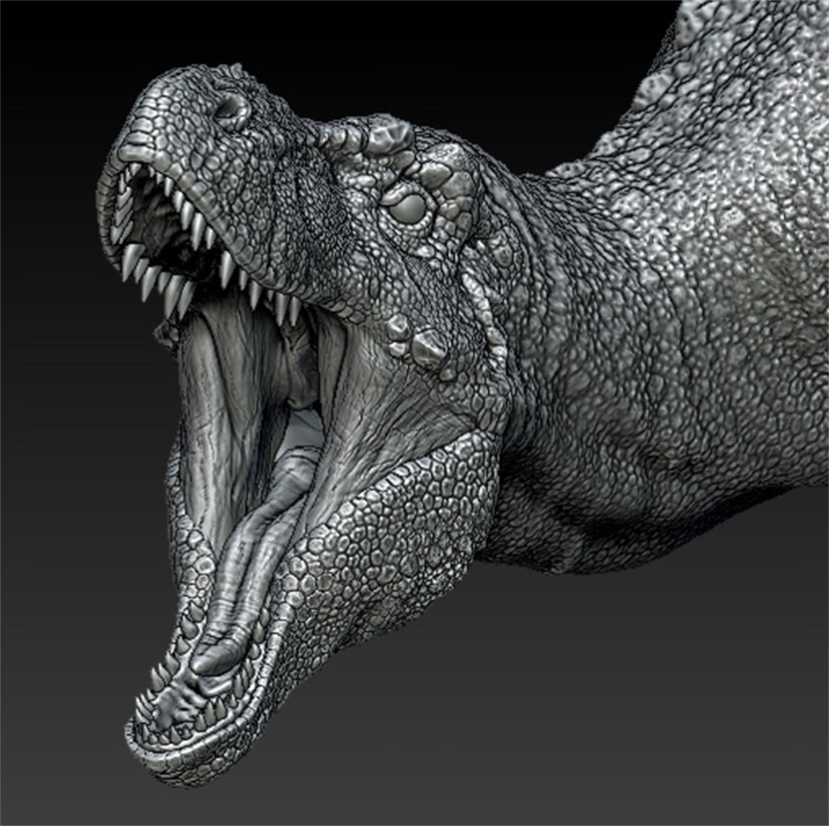 PASSION CHARGER 1/35 Scale Tarbosaurus VS Therizinosaurus Model