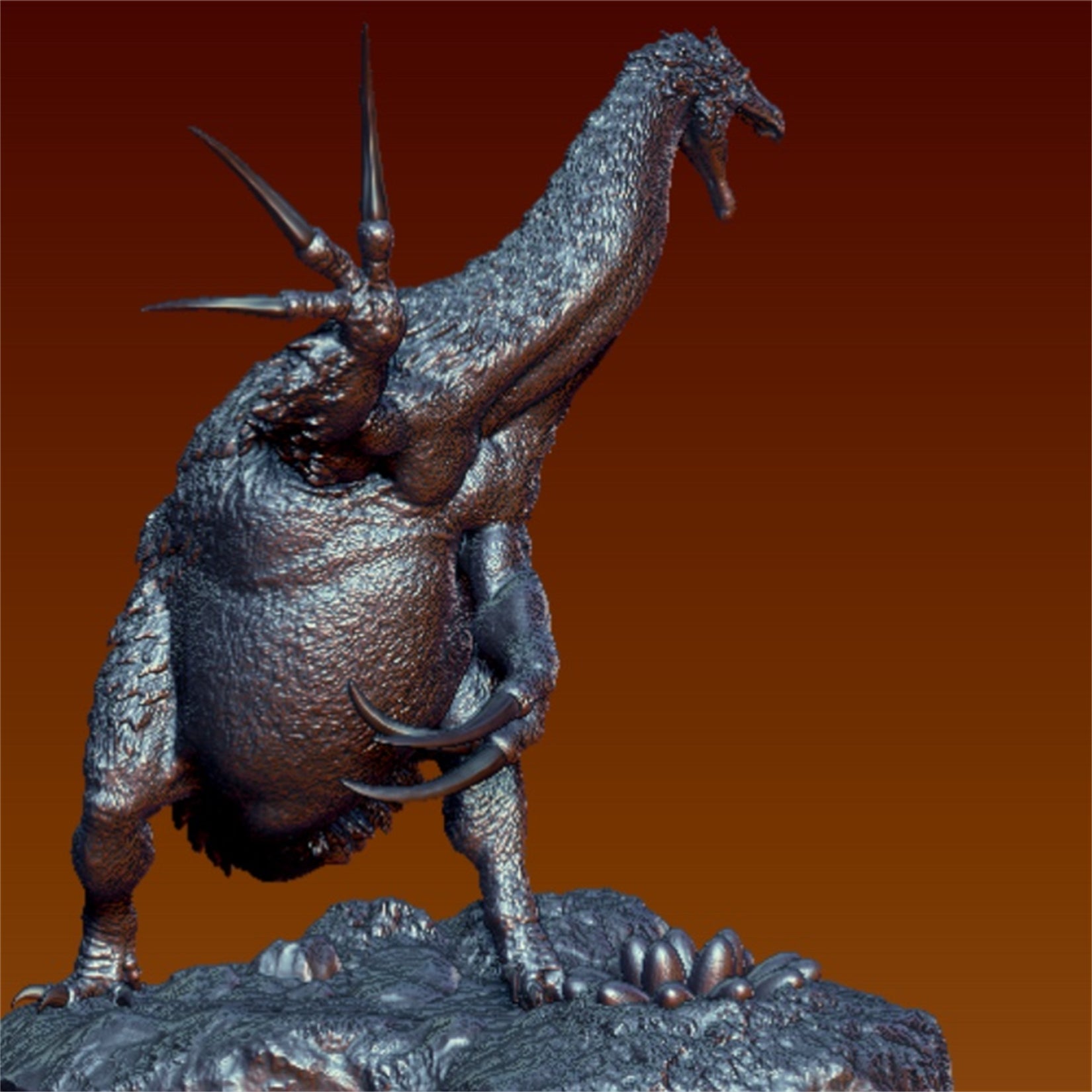 PASSION CHARGER Therizinosaurus Model