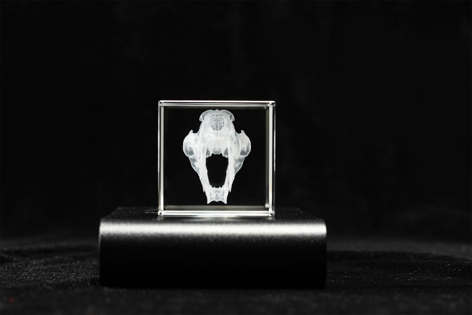 Smilodon Crystal Statue