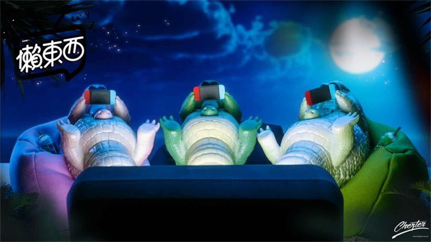 1/6 Scale Lazy Critters – Animals Lounging on the Sofa