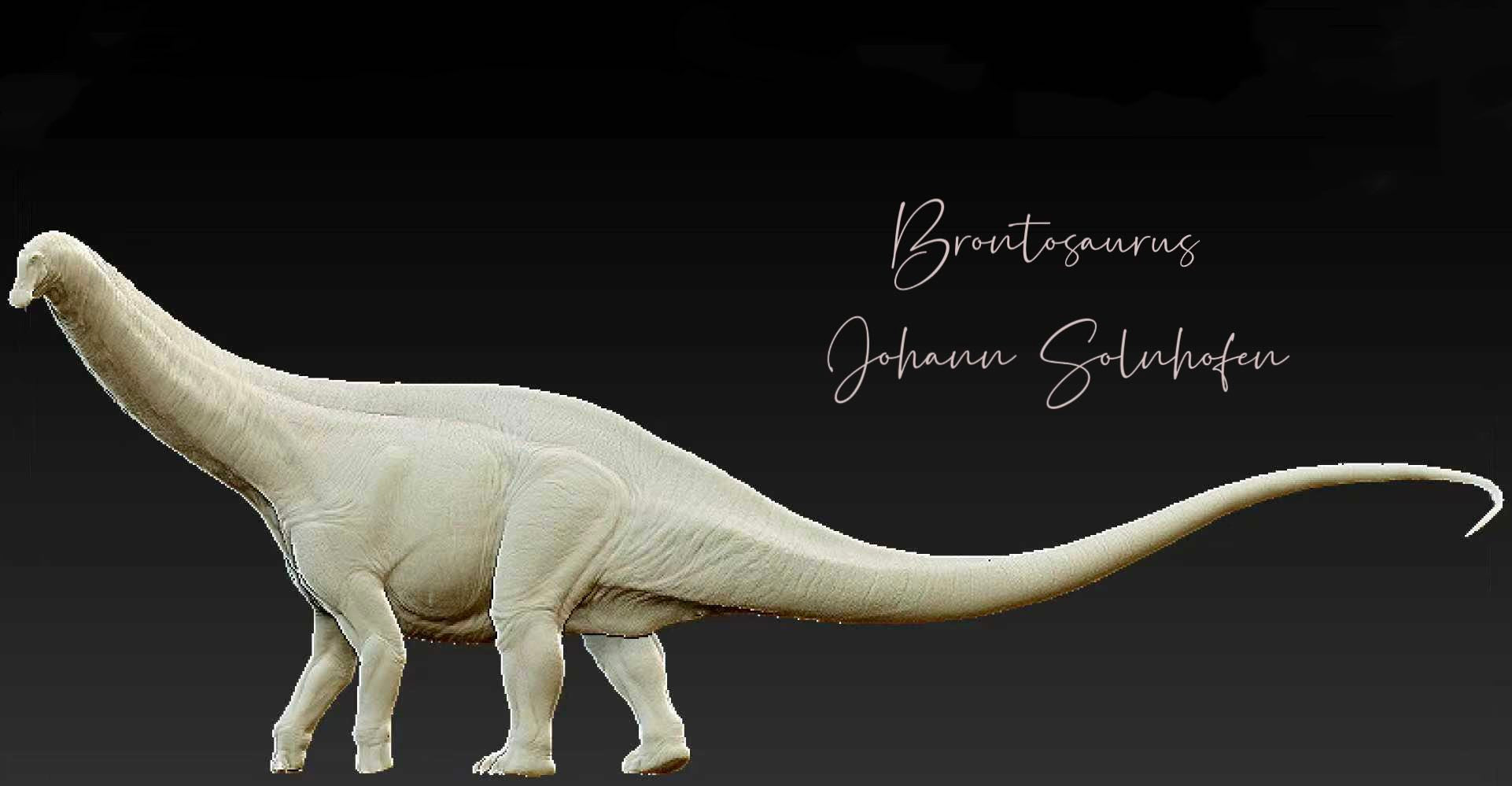 Rhapsody Mode Studio Brontosaurus Model