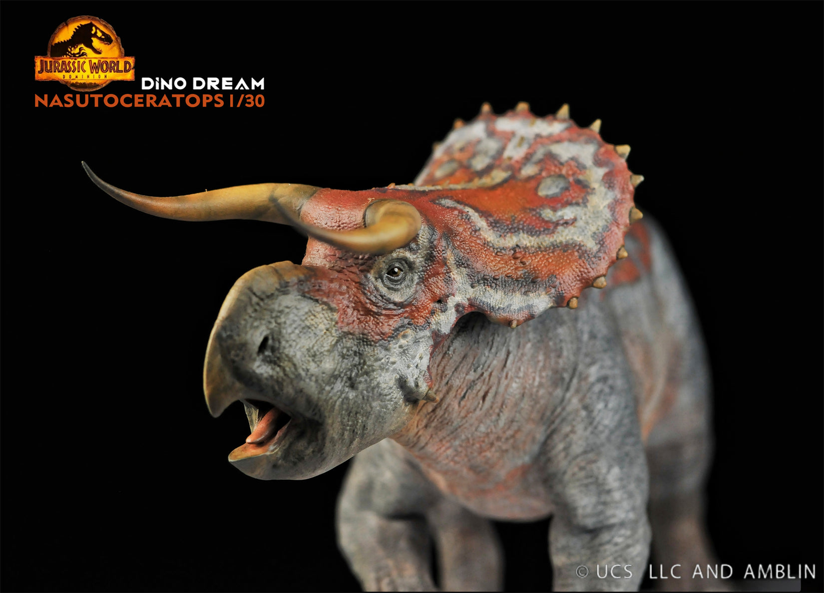 DINO DREAM 1:30 Scale Nasutoceratops Model