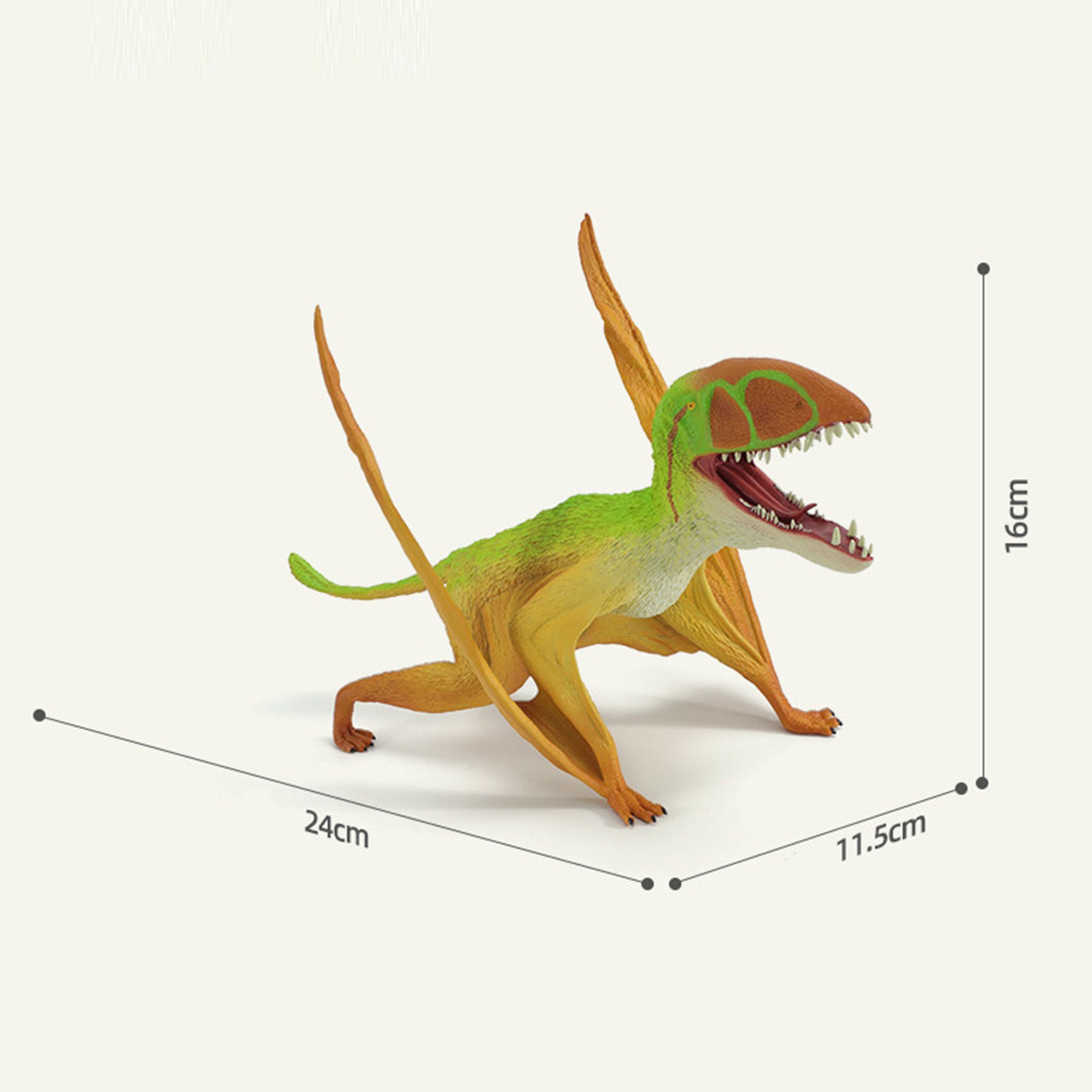 RECUR Dimorphodon Model Dinosaur Scene Decor