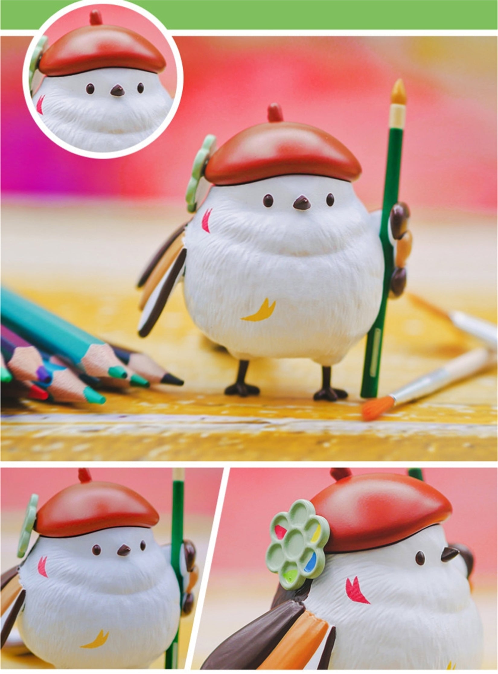 Long-Tailed Tit Blind Box Model
