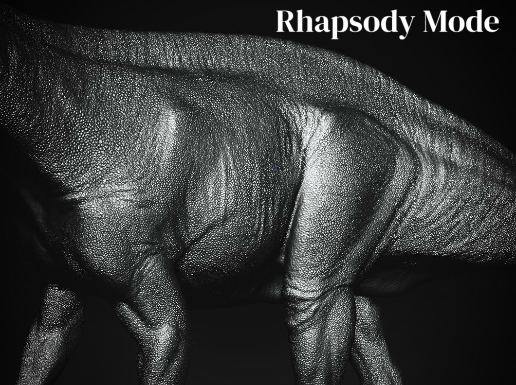 Rhapsody Mode Studio Brontosaurus Model