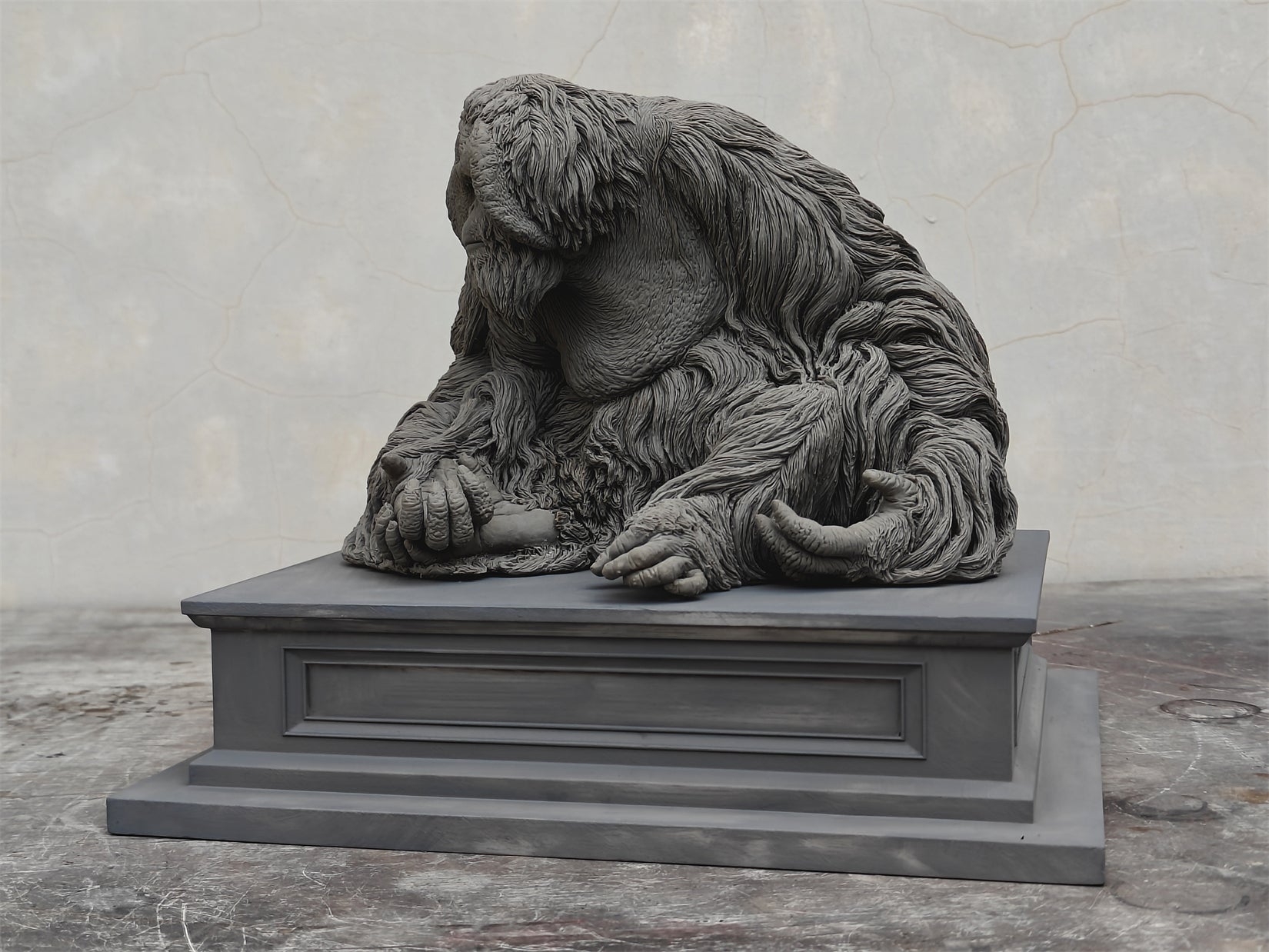 TUNAN Studio 1/6 Scale Bornean orangutan Model