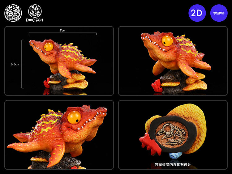 Dino Roll Water Monster Legend Series 02 Model