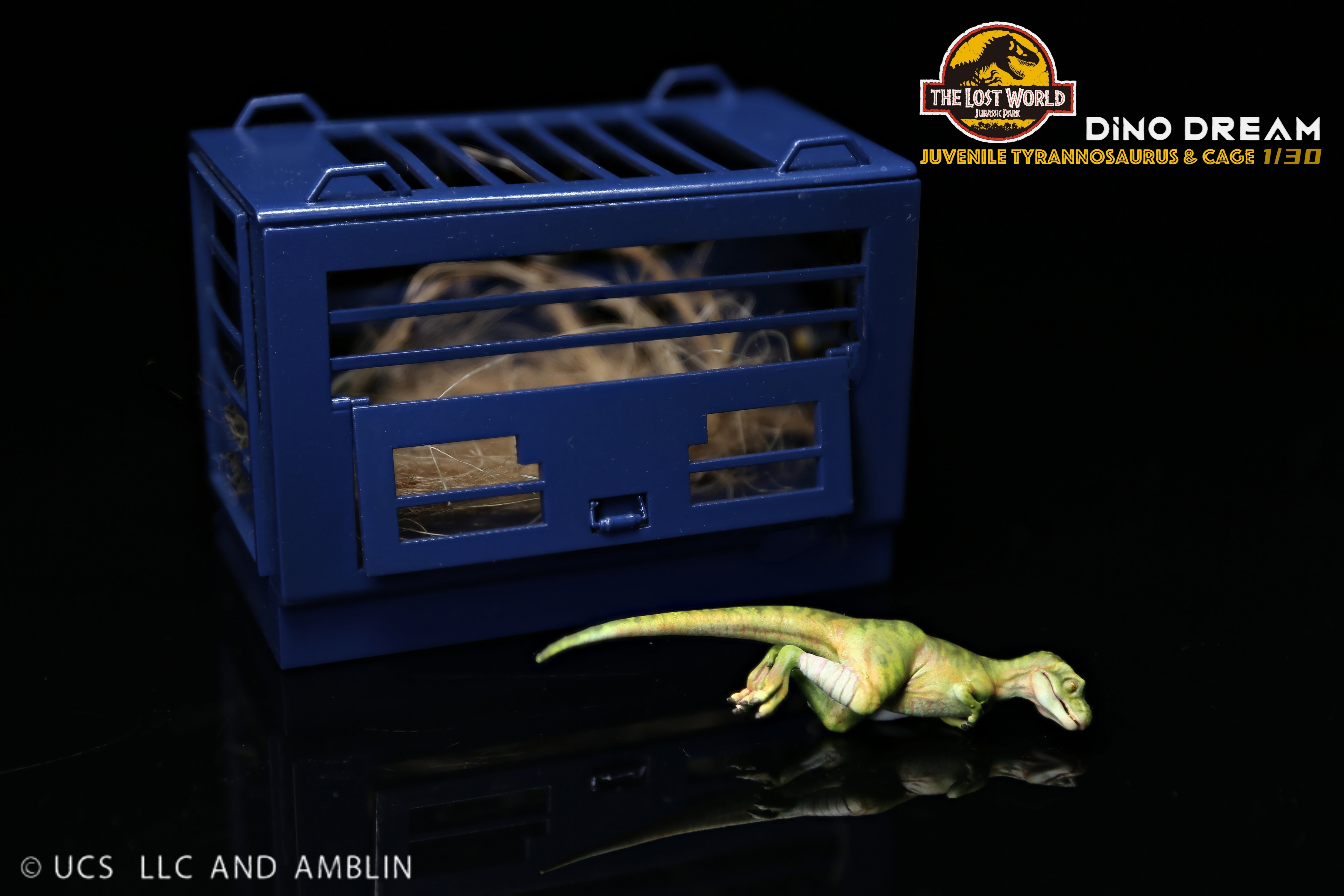 DINO DREAM 1/30 Scale Baby Trex Cage Model