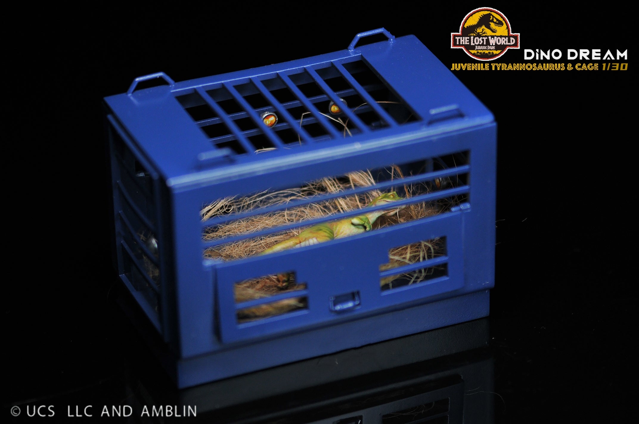 DINO DREAM 1/30 Scale Baby Trex Cage Model