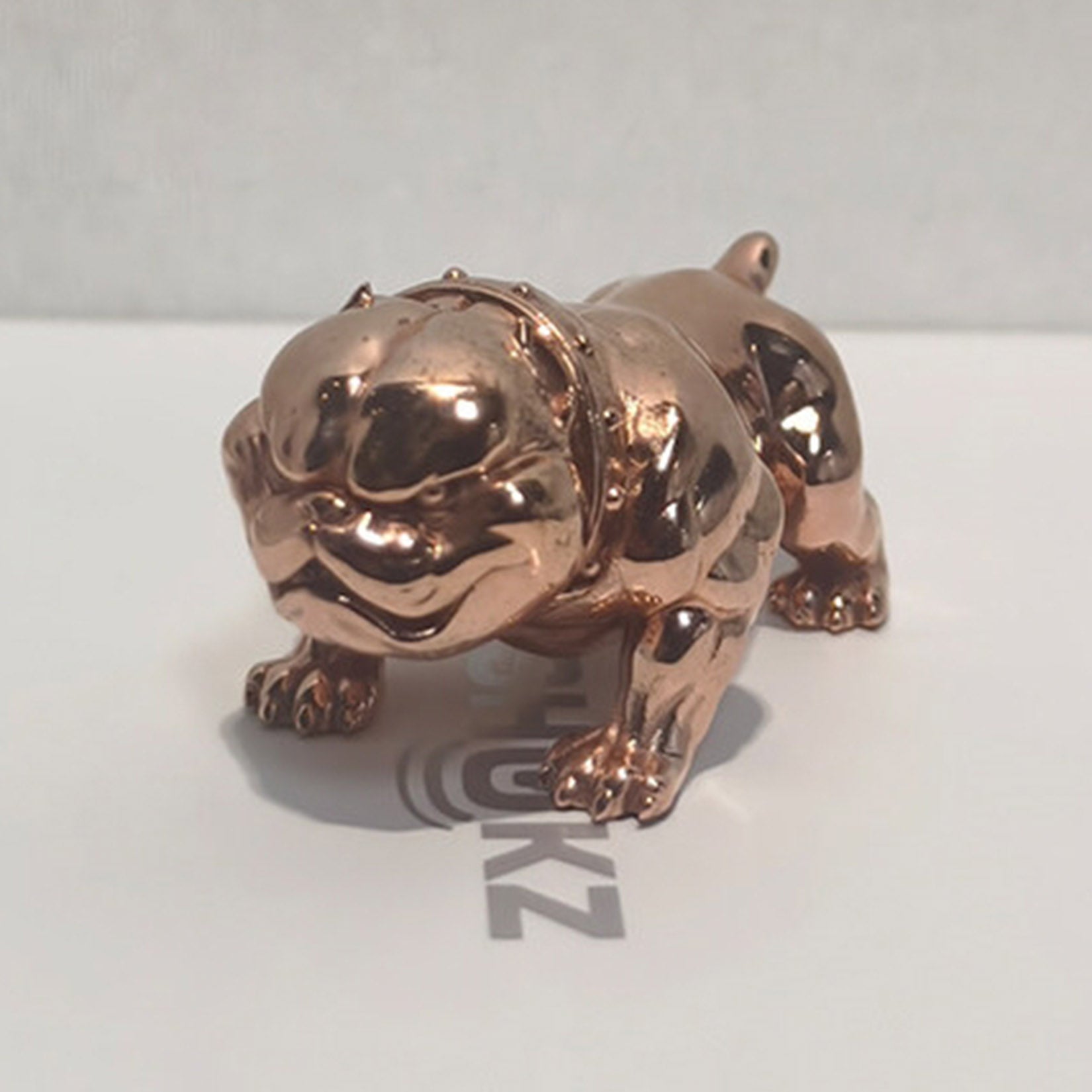 Pure Copper Fierce Guard Dog Figurine Animal Ornament Home Decor