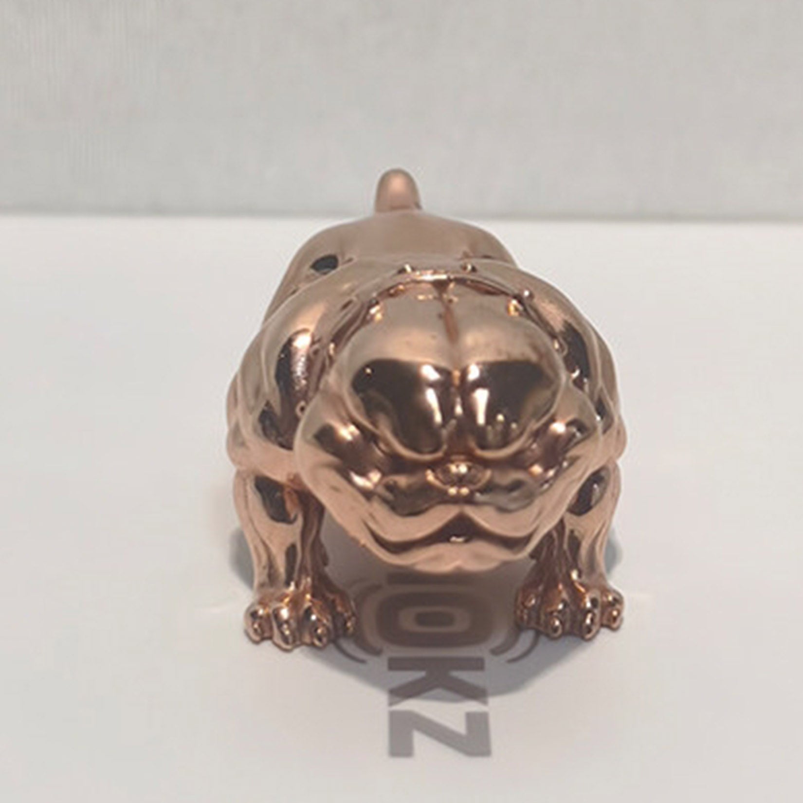Pure Copper Fierce Guard Dog Figurine Animal Ornament Home Decor