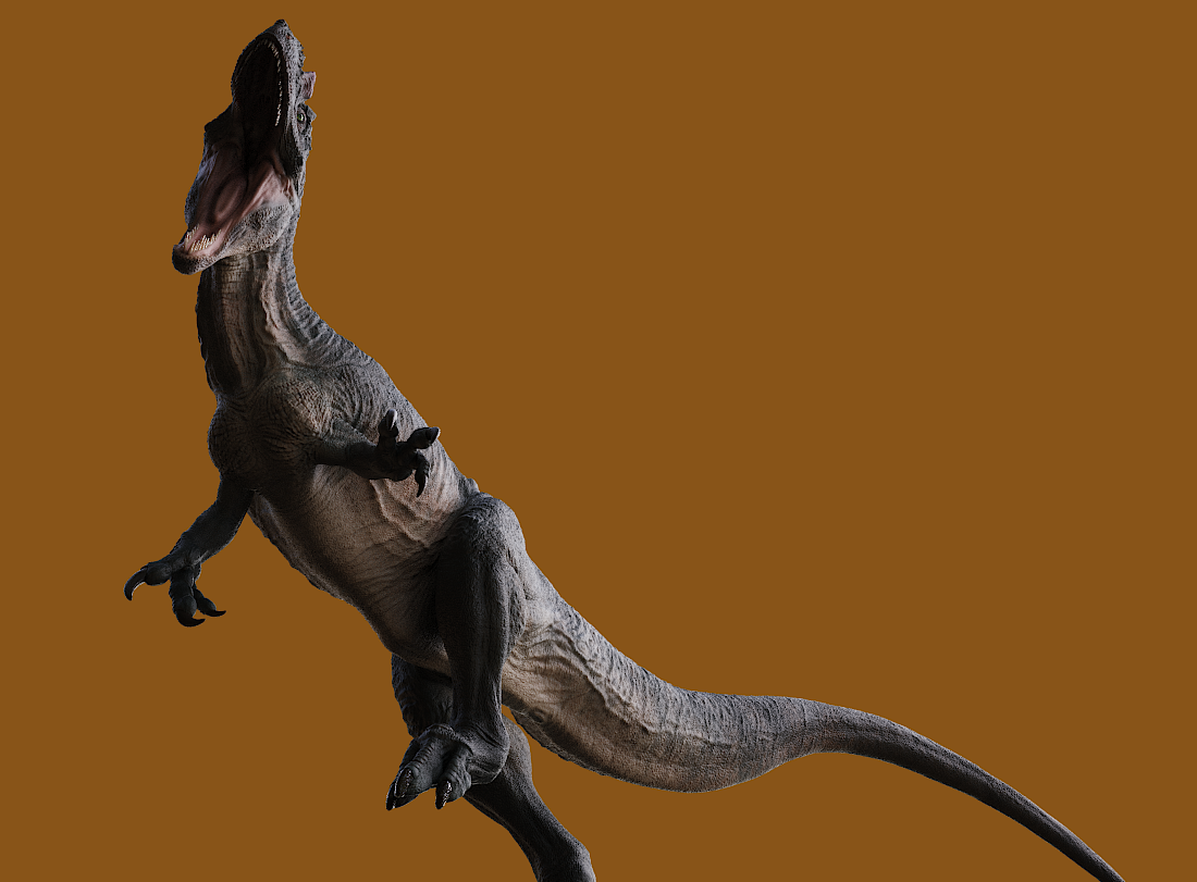 Lemon Studio Allosaurus fragilis Model