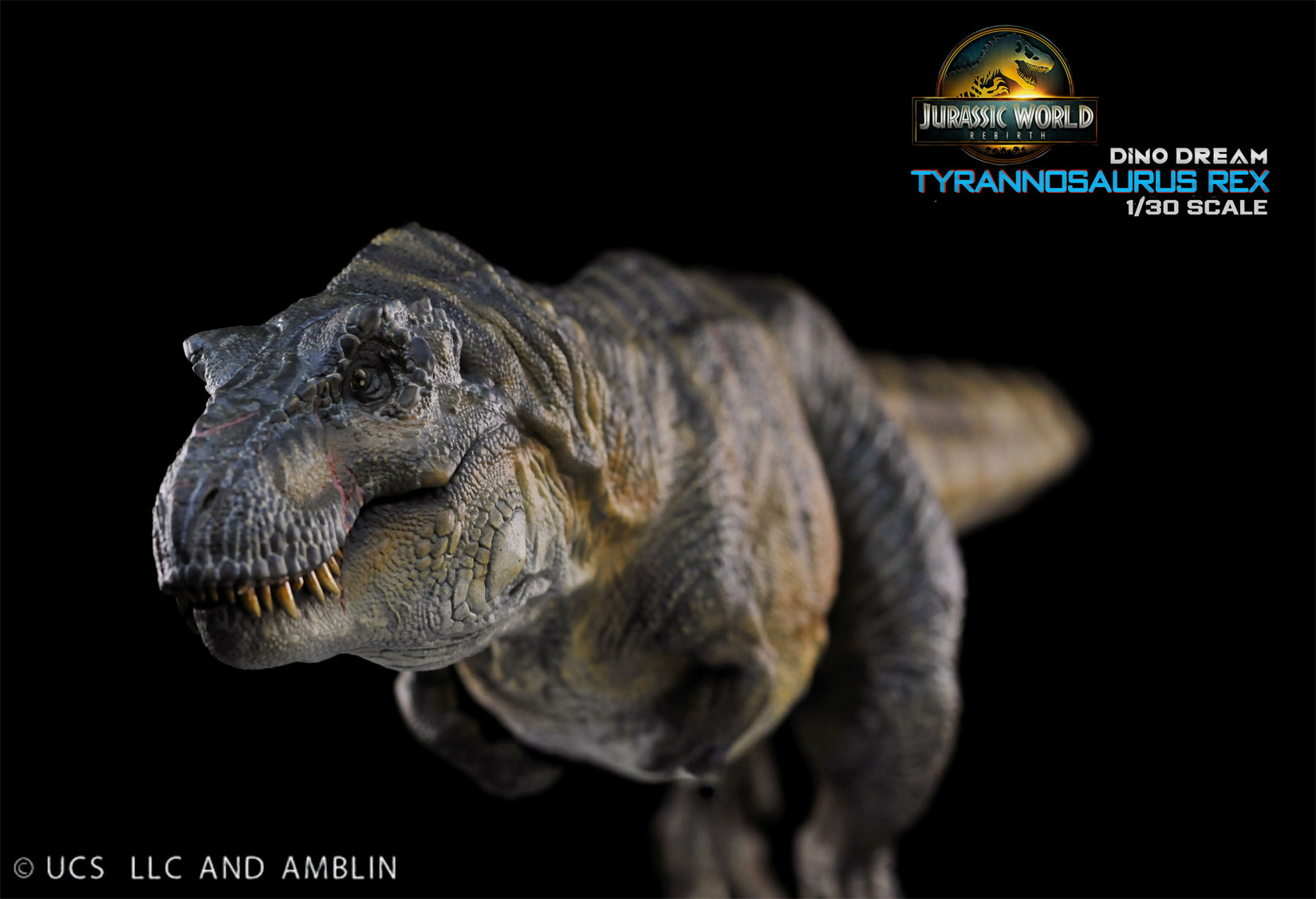 DINO DREAM 1:30 Scale JW4 Rebirth Tyrannosaurus Rex Swim Ver Model