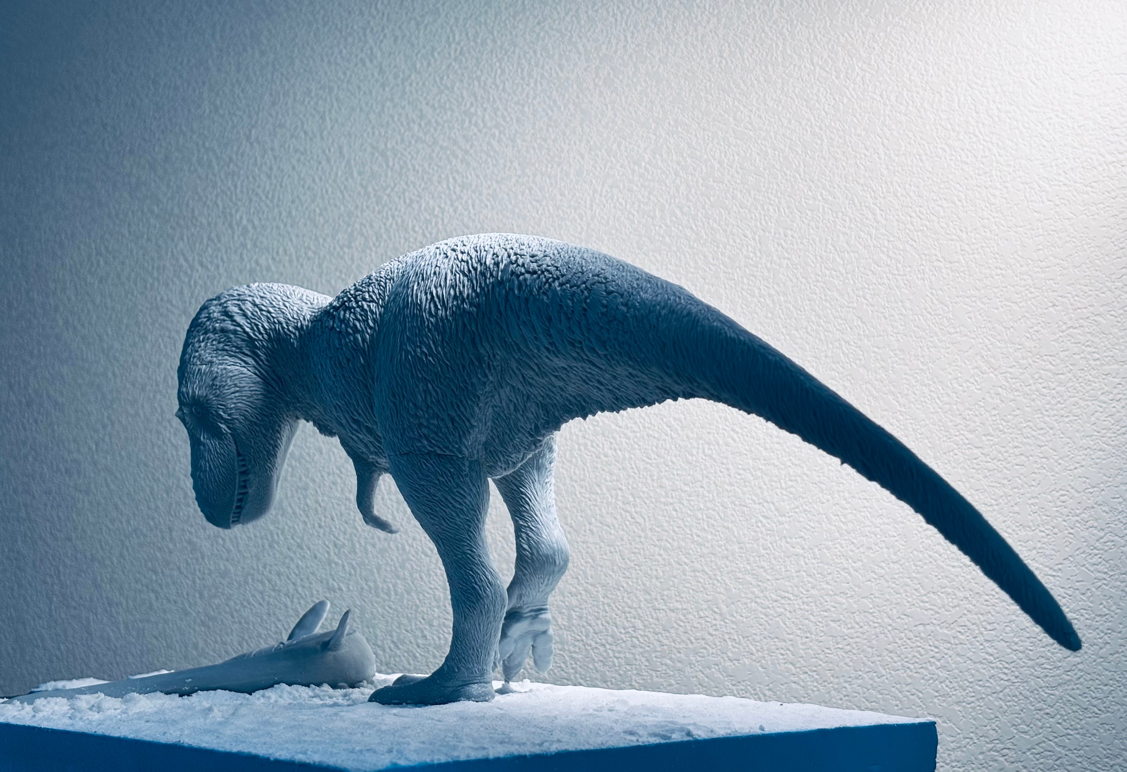 Cen DaoYi Studio 1:15 Scale Nanuqsaurus Juvenile Mosasaurus Scene Model
