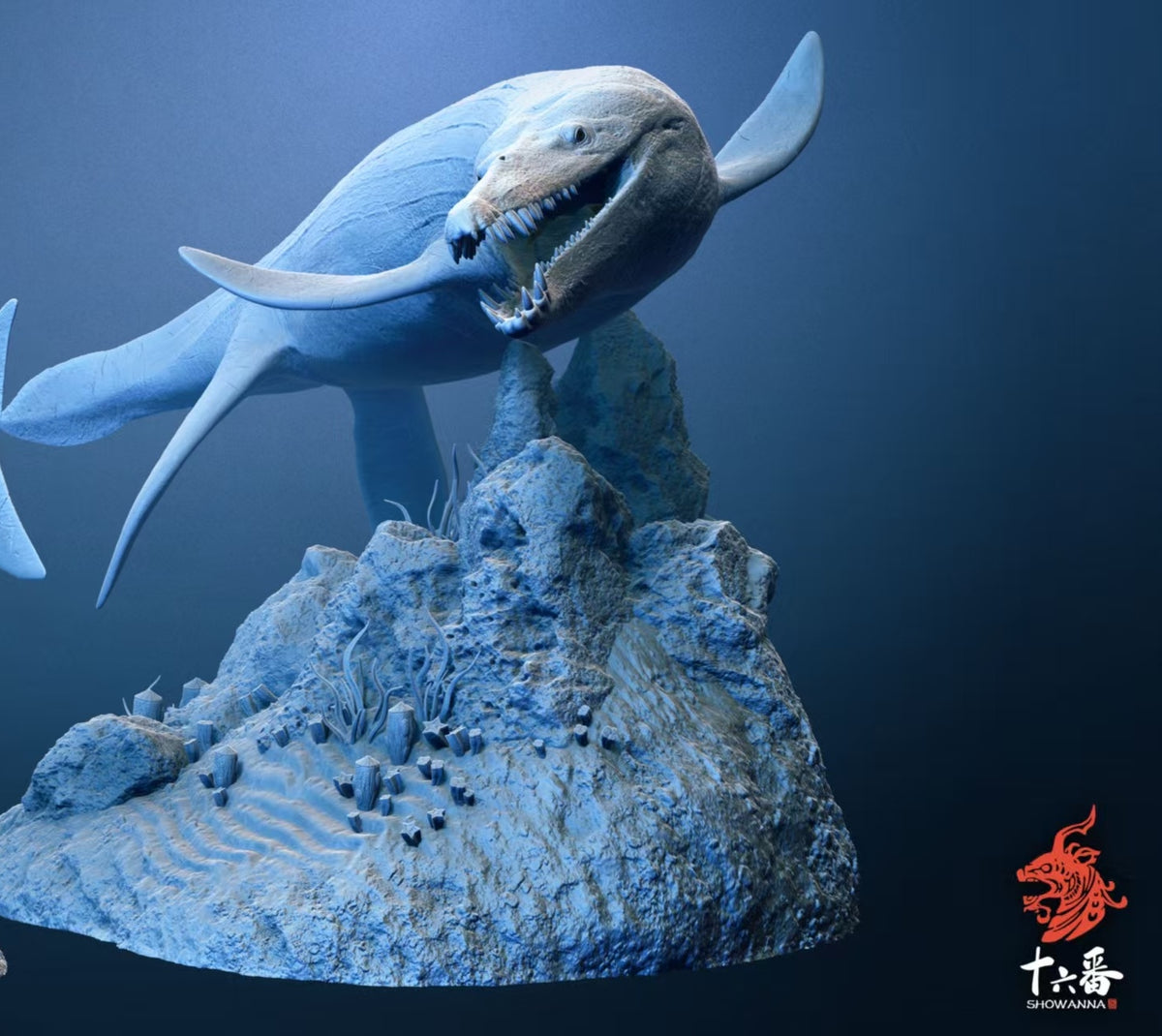 SHOWANNA Kronosaurus Platypterygius Model