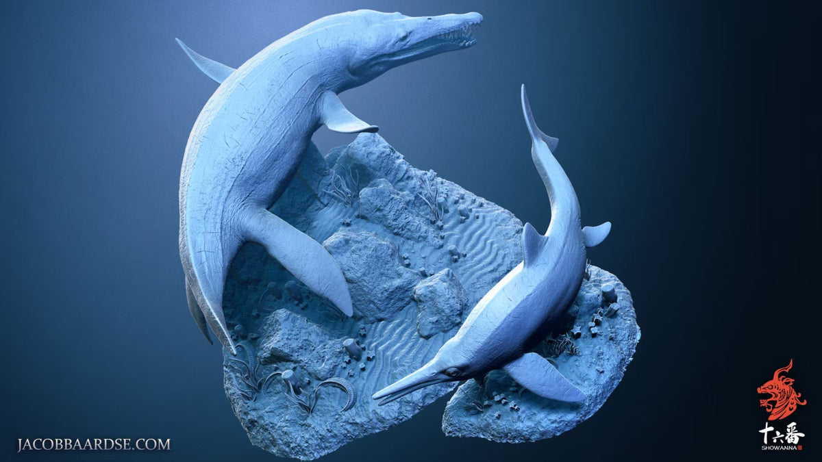 SHOWANNA Kronosaurus Platypterygius Model