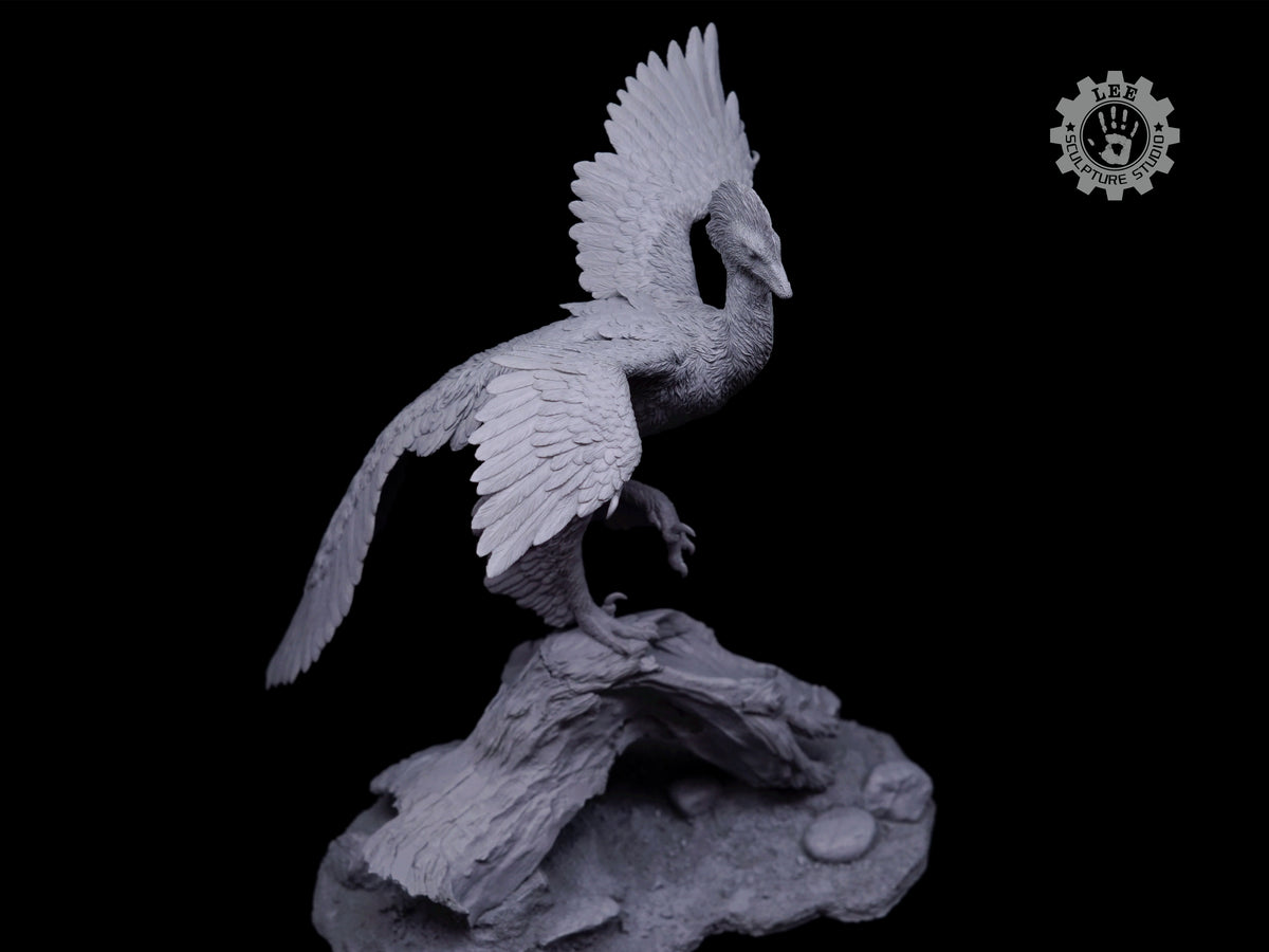LEE Sculpture Studio 1/2 Scale Anchiornis huxleyi Model