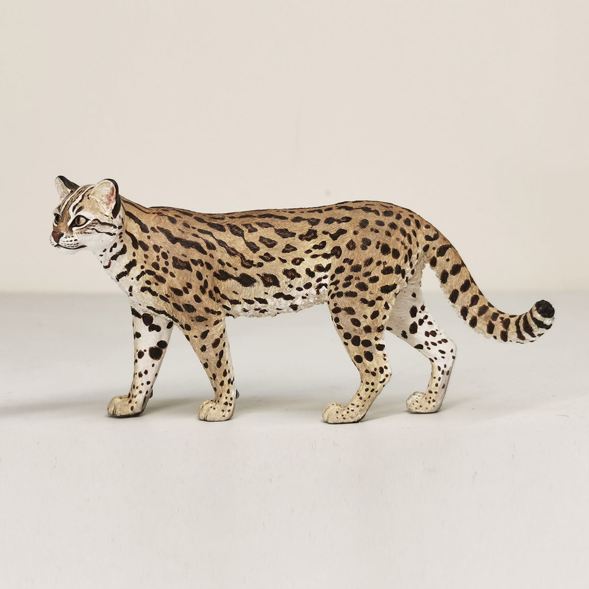 East China Leopard Cat Animal Figure Unpainted Version