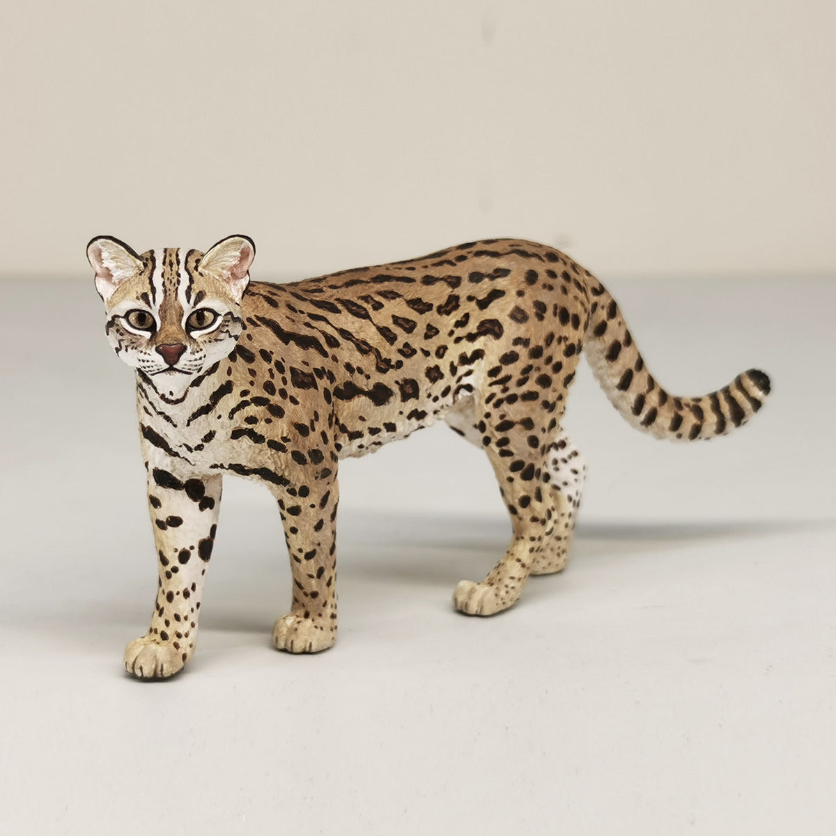 East China Leopard Cat Animal Figure Unpainted Version