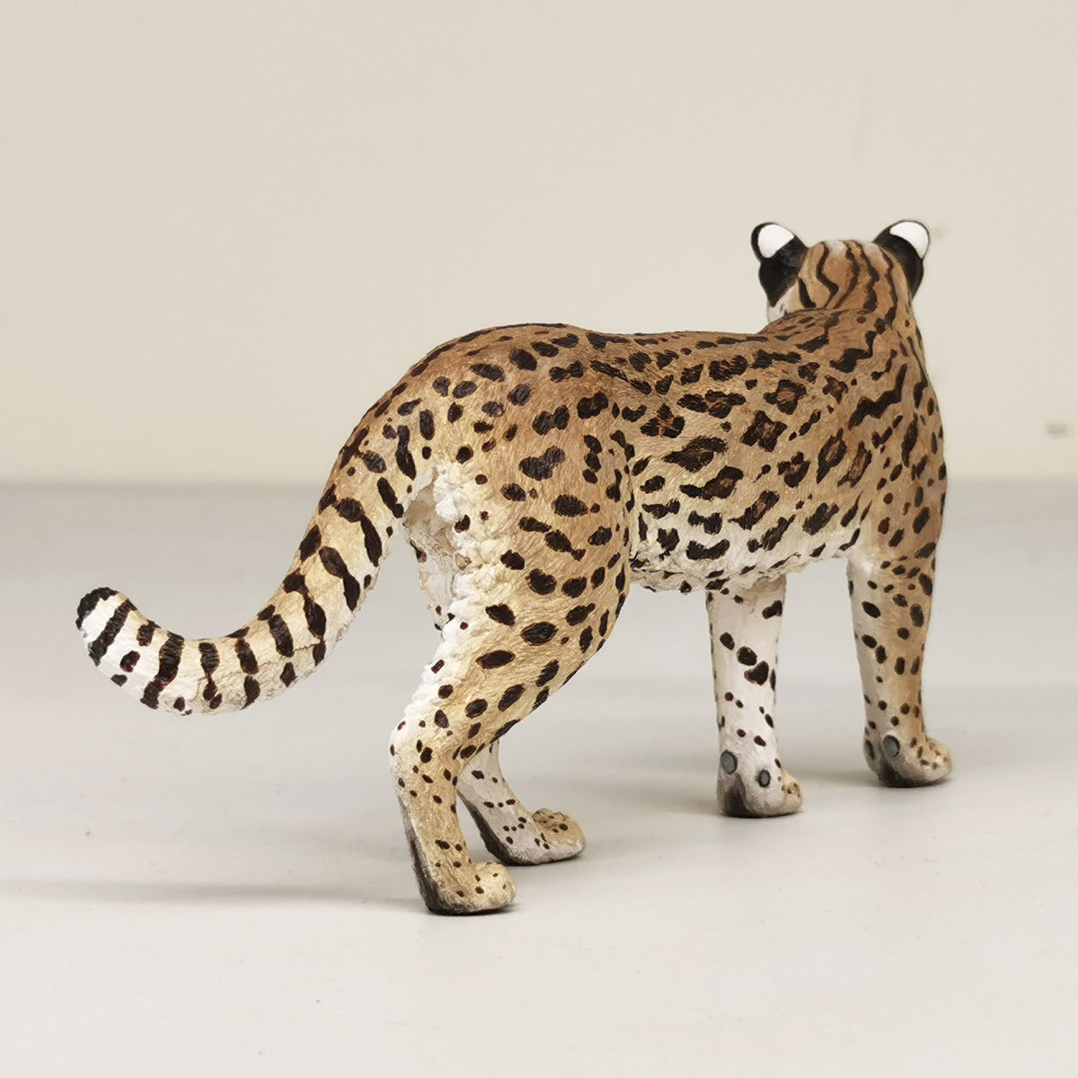 East China Leopard Cat Animal Figure Unpainted Version