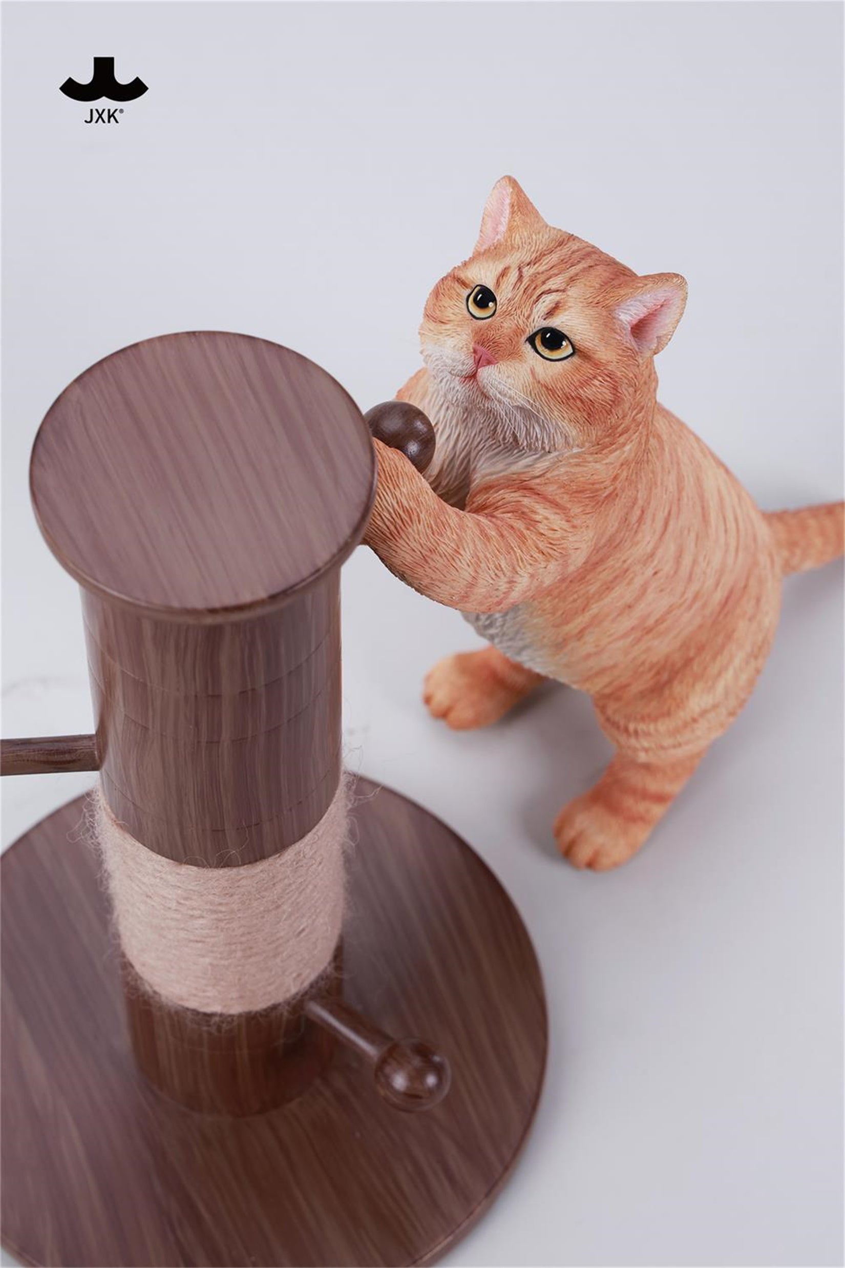 JXK Kung Fu Cat Resin Figure Collectible Statue Decor