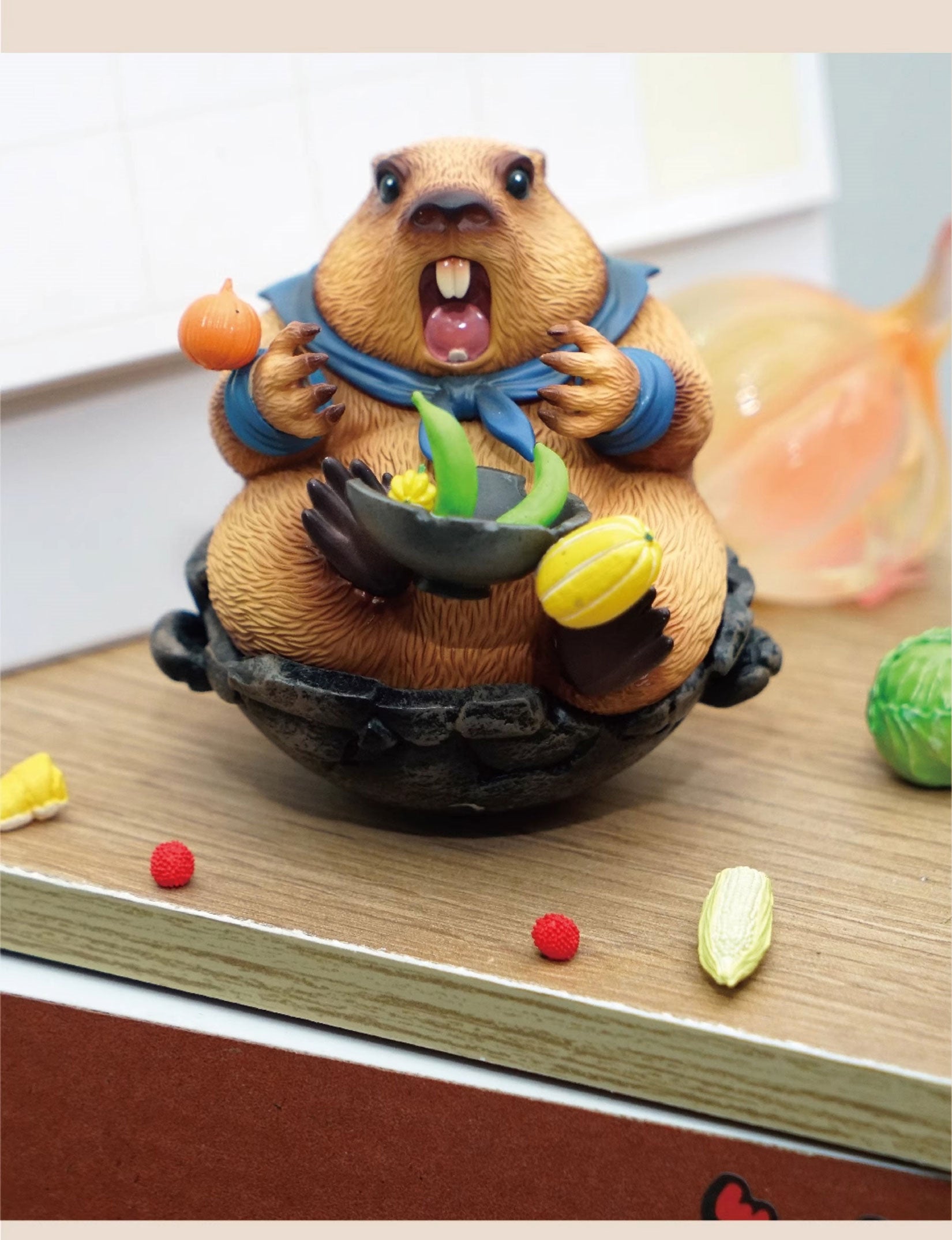 Marmots Model Resin Figure