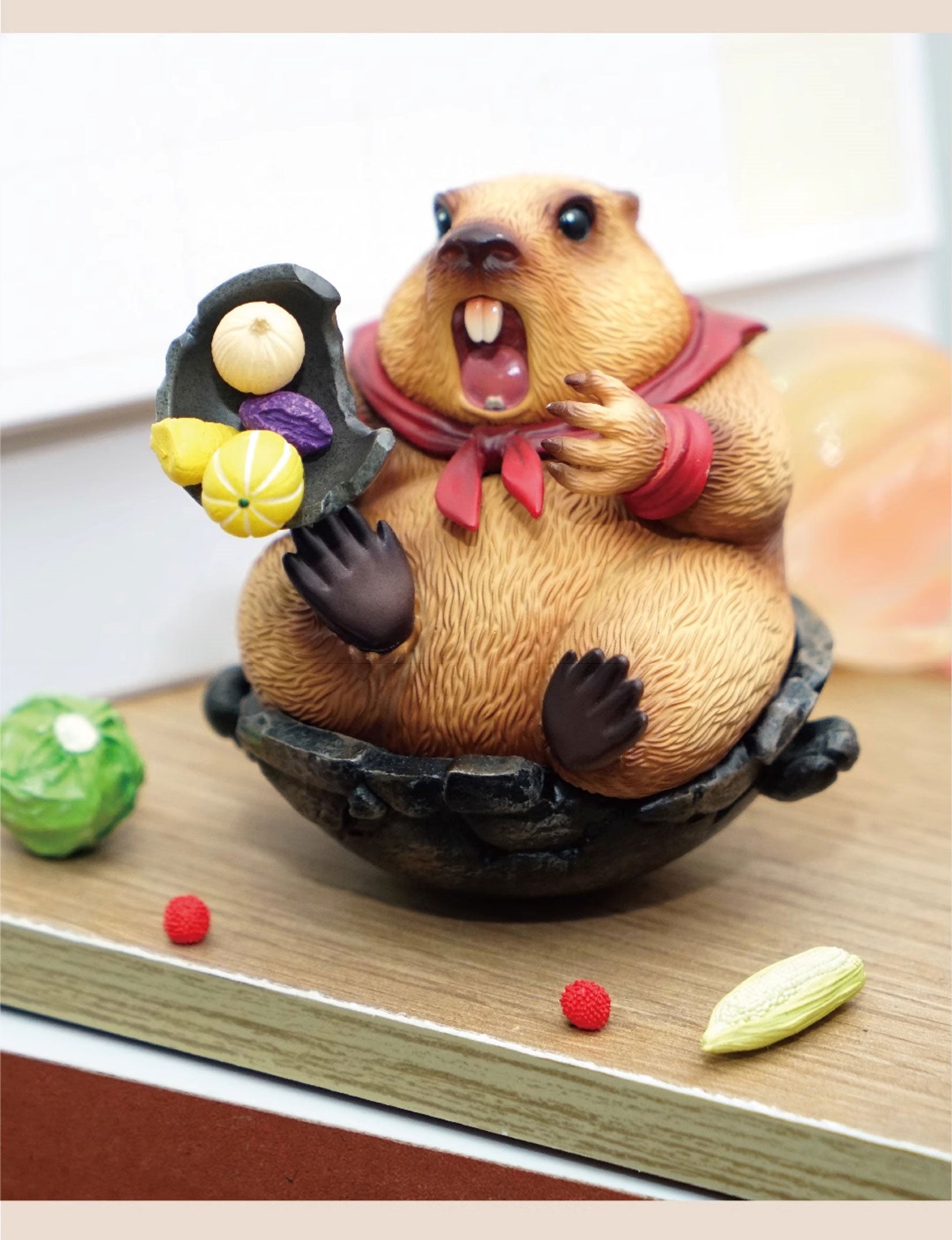 Marmots Model Resin Figure