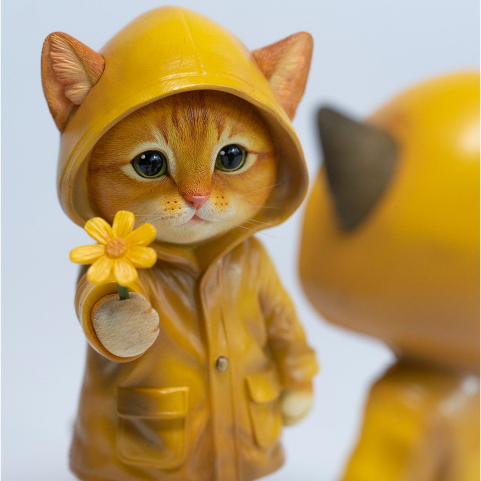 JXK Studio Little Cat Beneath the Rain Model