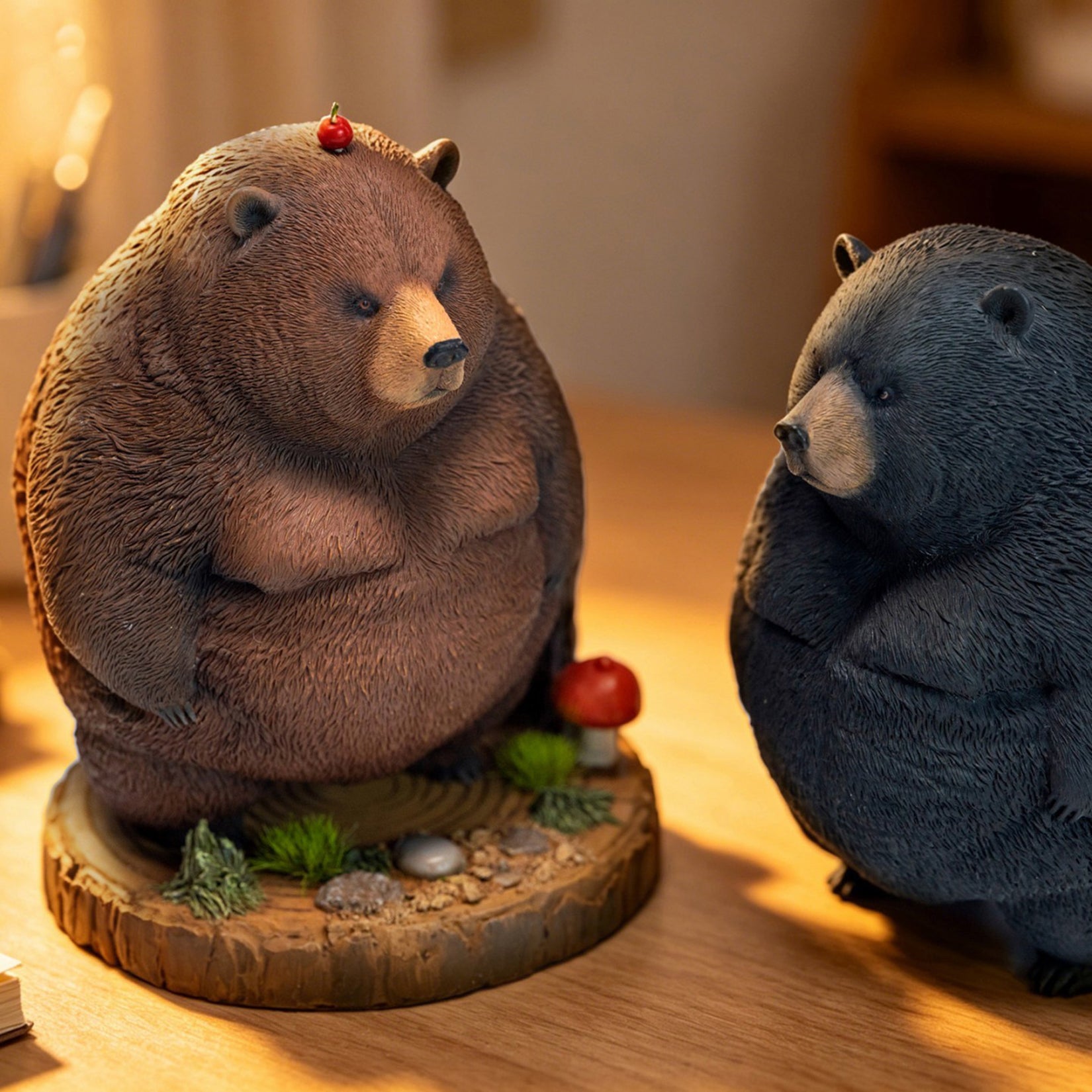 JXK Studio Single Color Chubby Bear Model