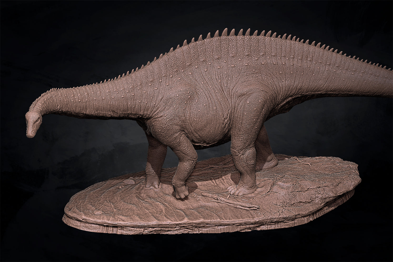 Anningpale 1:35 Scale Maraapunisaurus Model