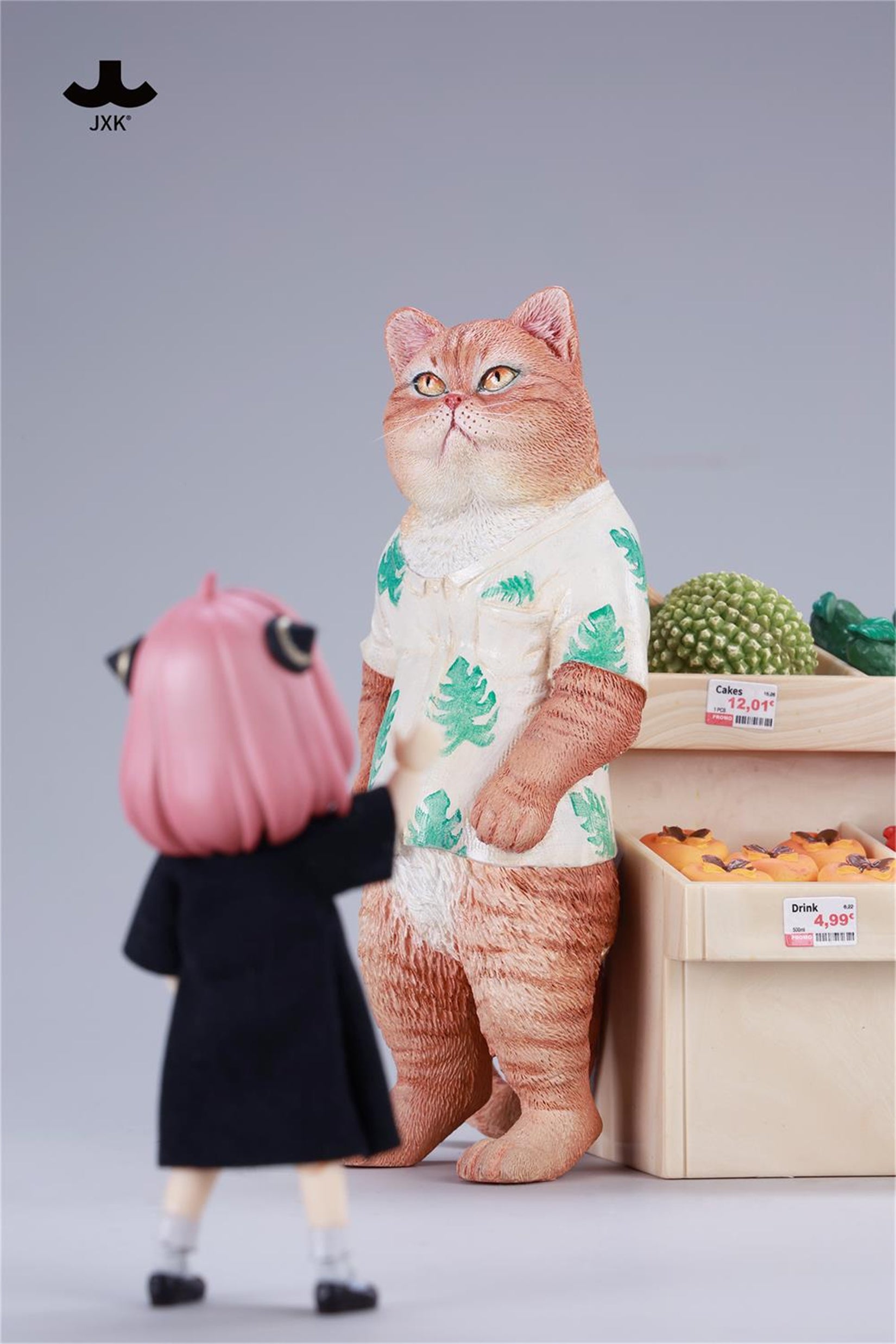 JXK Cat Fruit stand Model