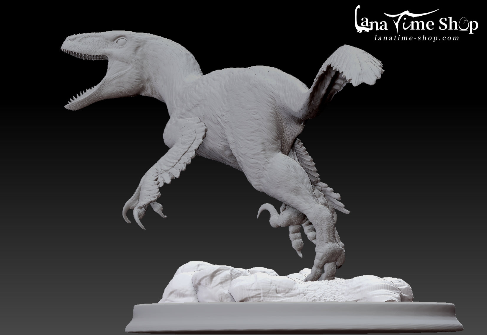 LANATIMESHOP 1:35 Scale Utahraptor Spike Model