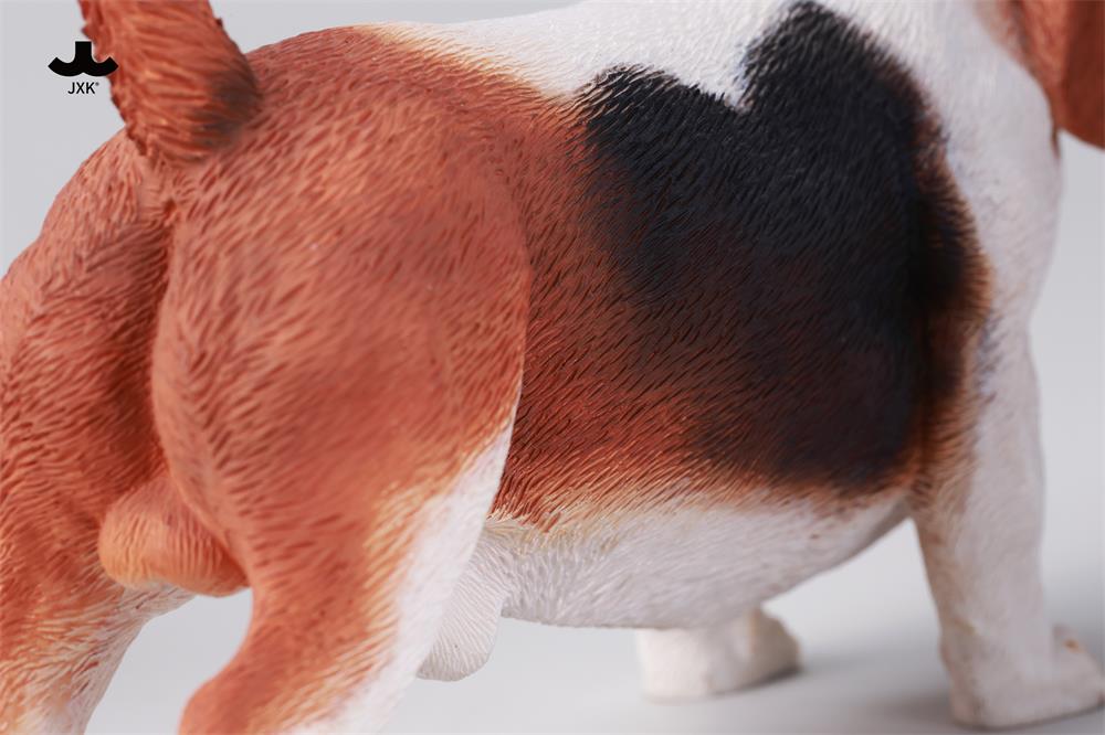 JXK Basset Hound Dog Model Animal Figure