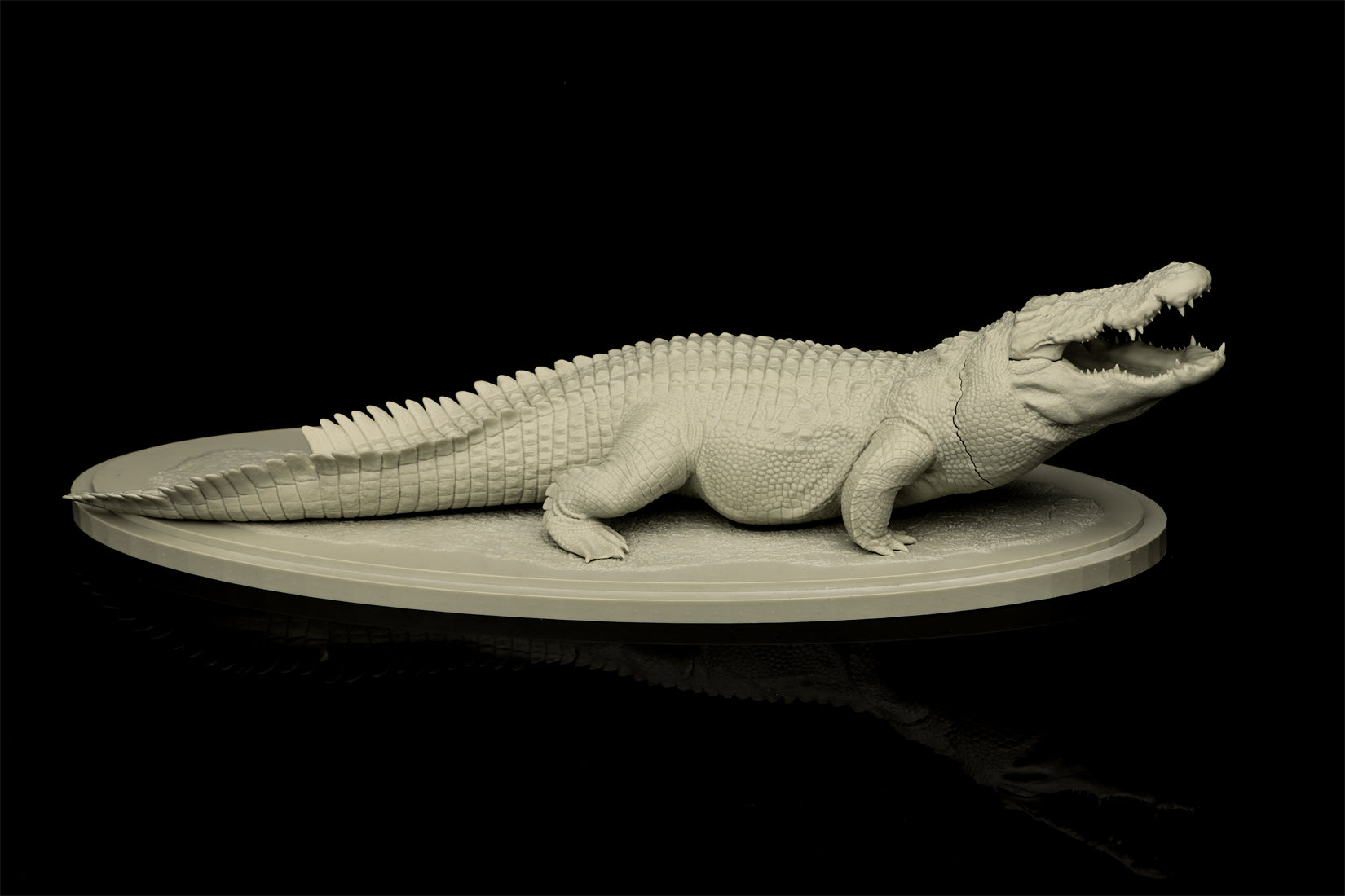 Das Crocs Man Studio Krokodil-Utan-Modell