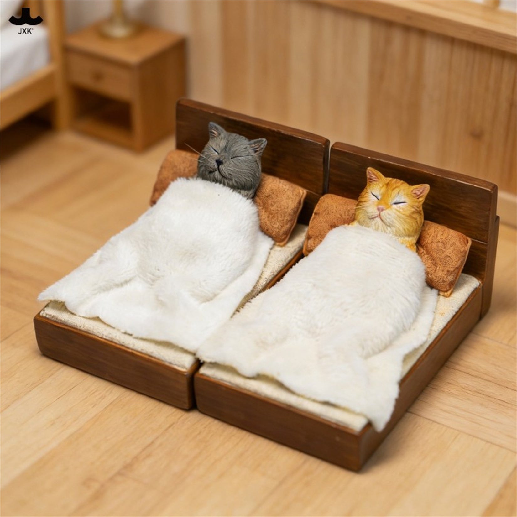 JXK Studio Small Sleeping Cat Model