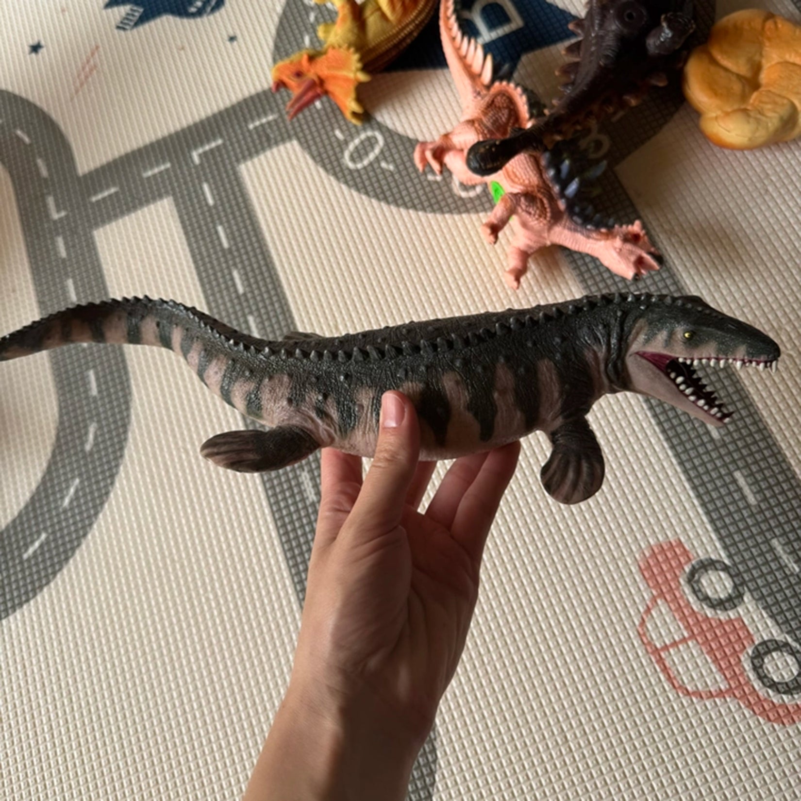 RECUR PVC Mosasaur Model