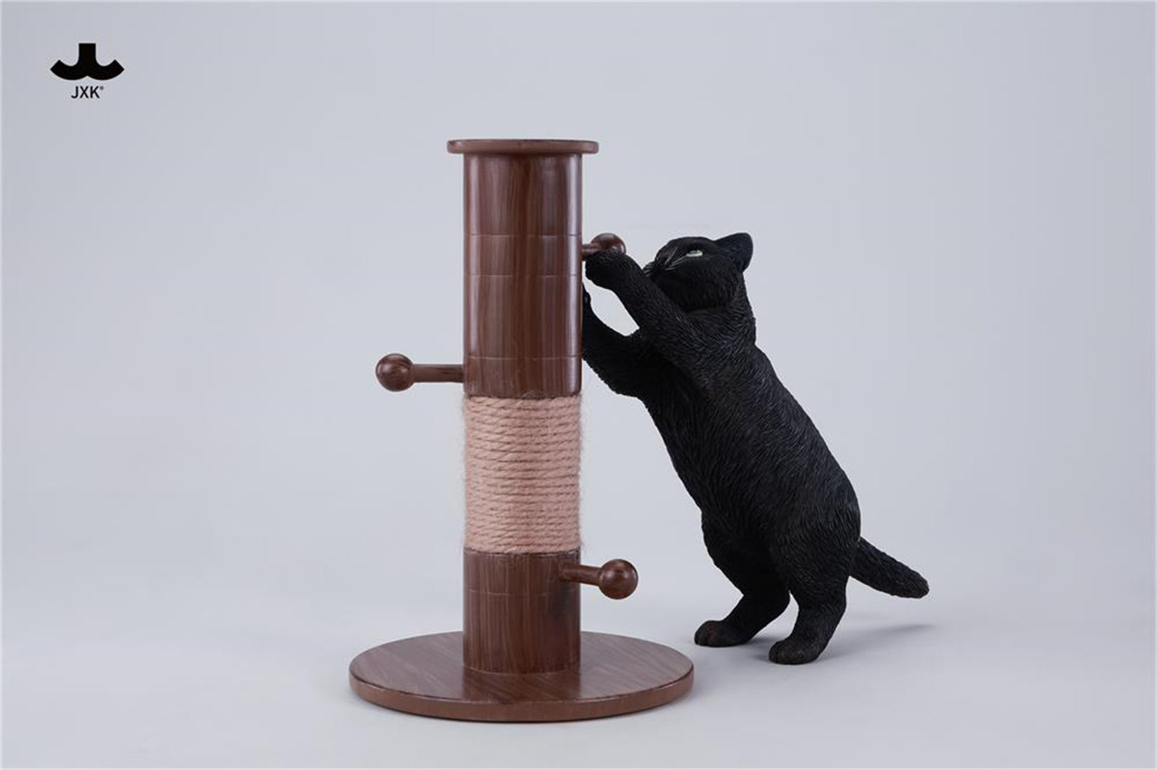 JXK Kung Fu Cat Resin Figure Collectible Statue Decor