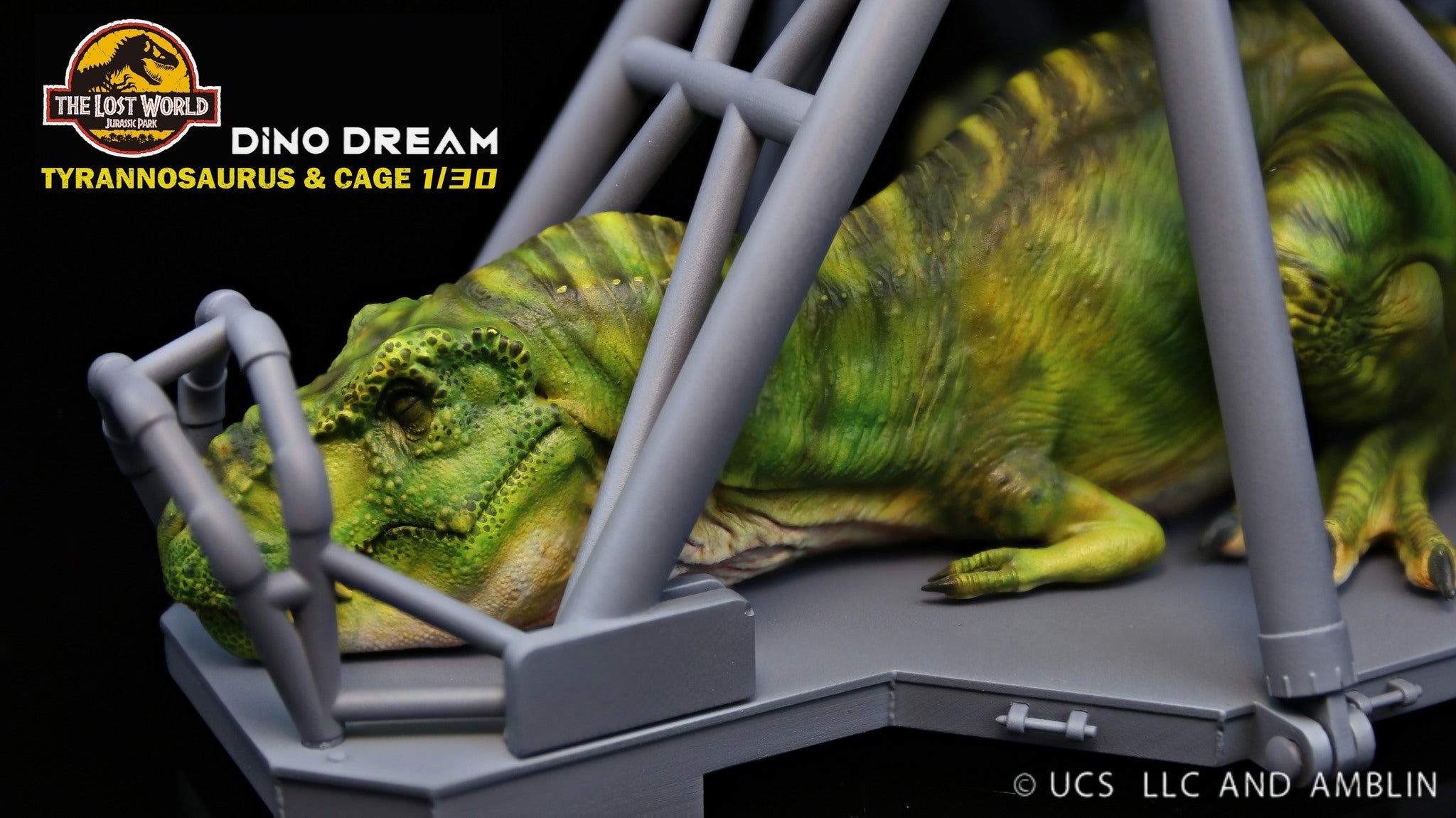DINO DREAM 1/30 Scale Sleeping Trex Scene
