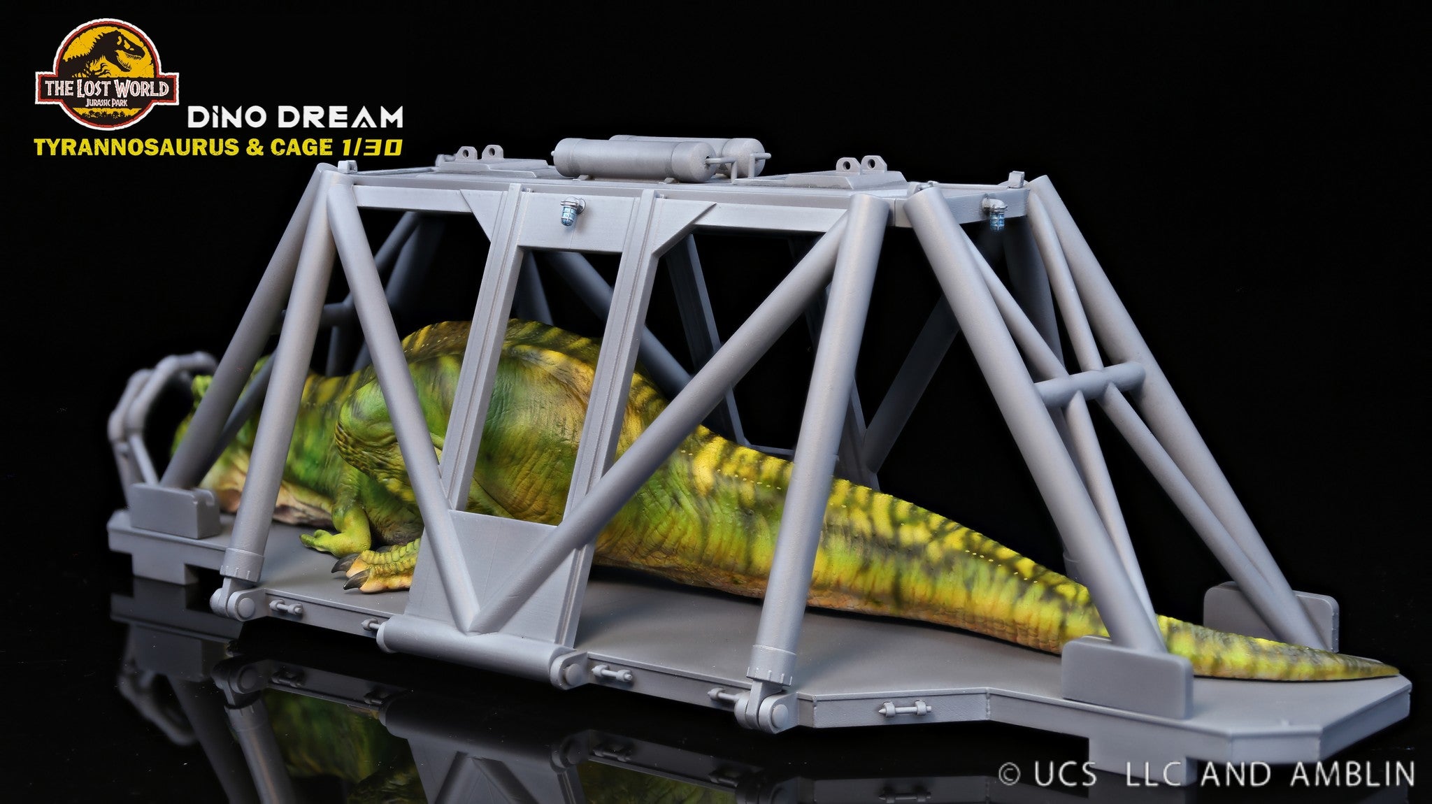 DINO DREAM 1/30 Scale Sleeping Trex Scene