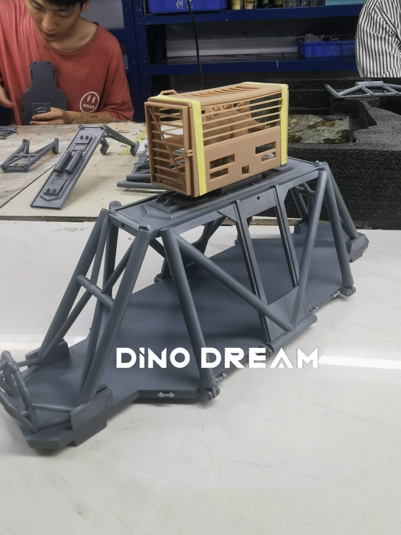 DINO DREAM 1/30 Scale Sleeping Trex Scene