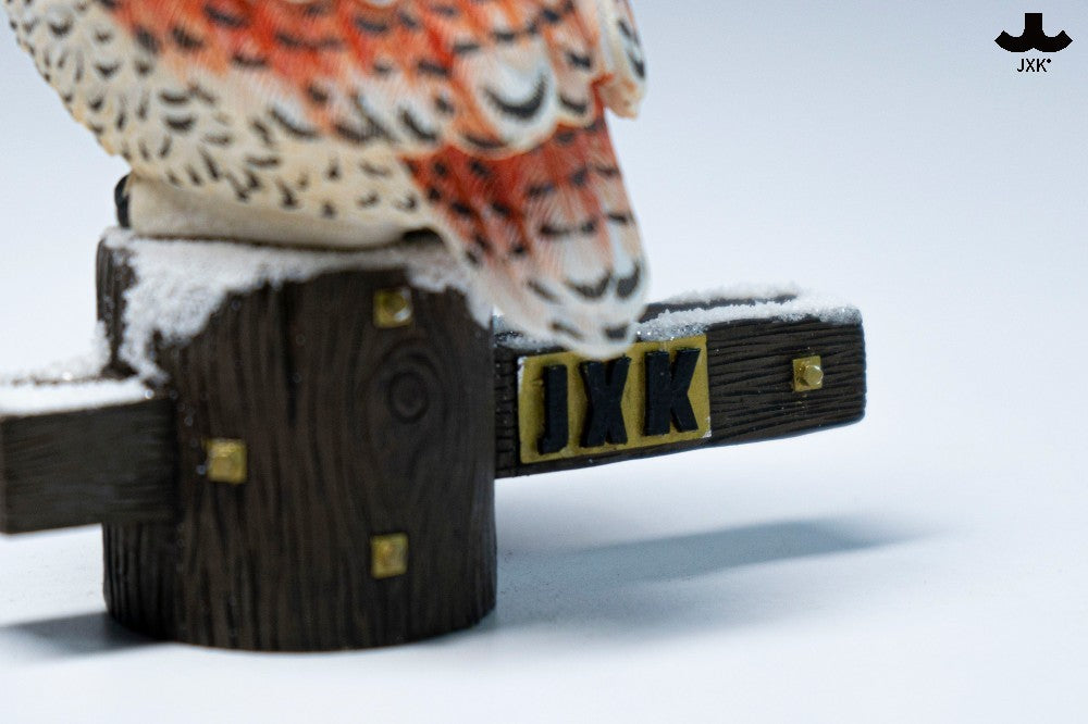 JXK 1:6 Scale Snowy Owl Model
