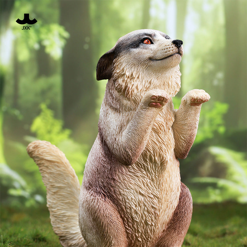 JXK Fluffy Fox Collectible Figurine