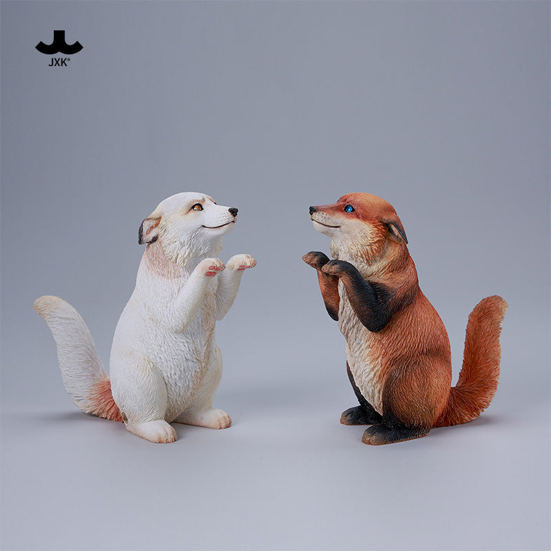 JXK Fluffy Fox Collectible Figurine