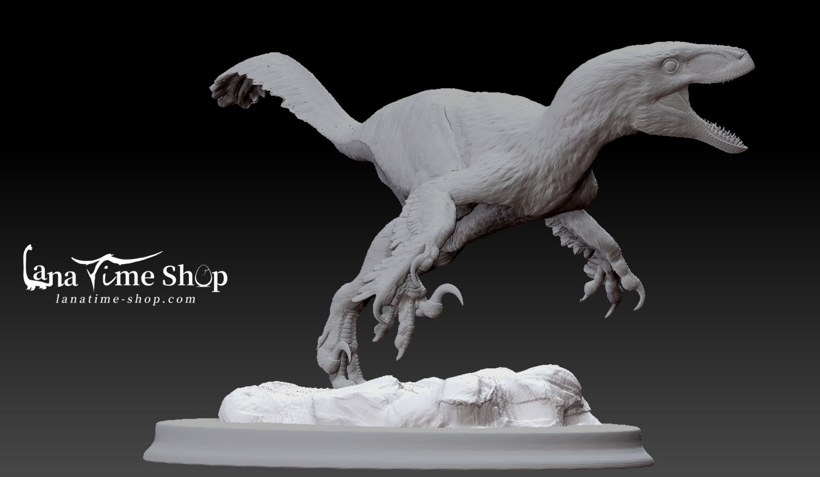 LANATIMESHOP 1:35 Scale Utahraptor Spike Model