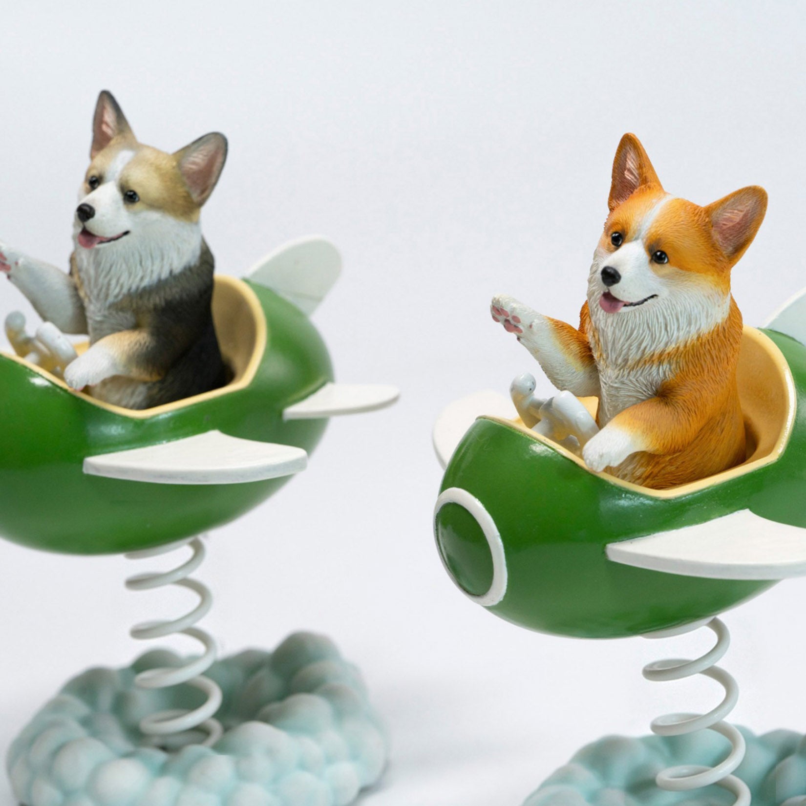 JXK Studio Flying Corgi Wobbler Model