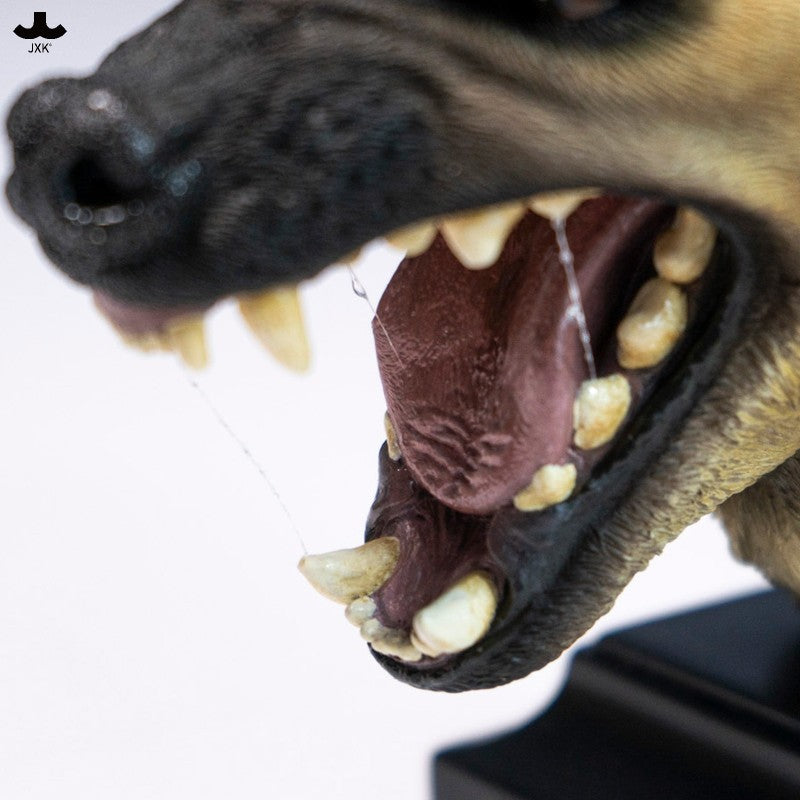 JXK Hyena Head Statue Model